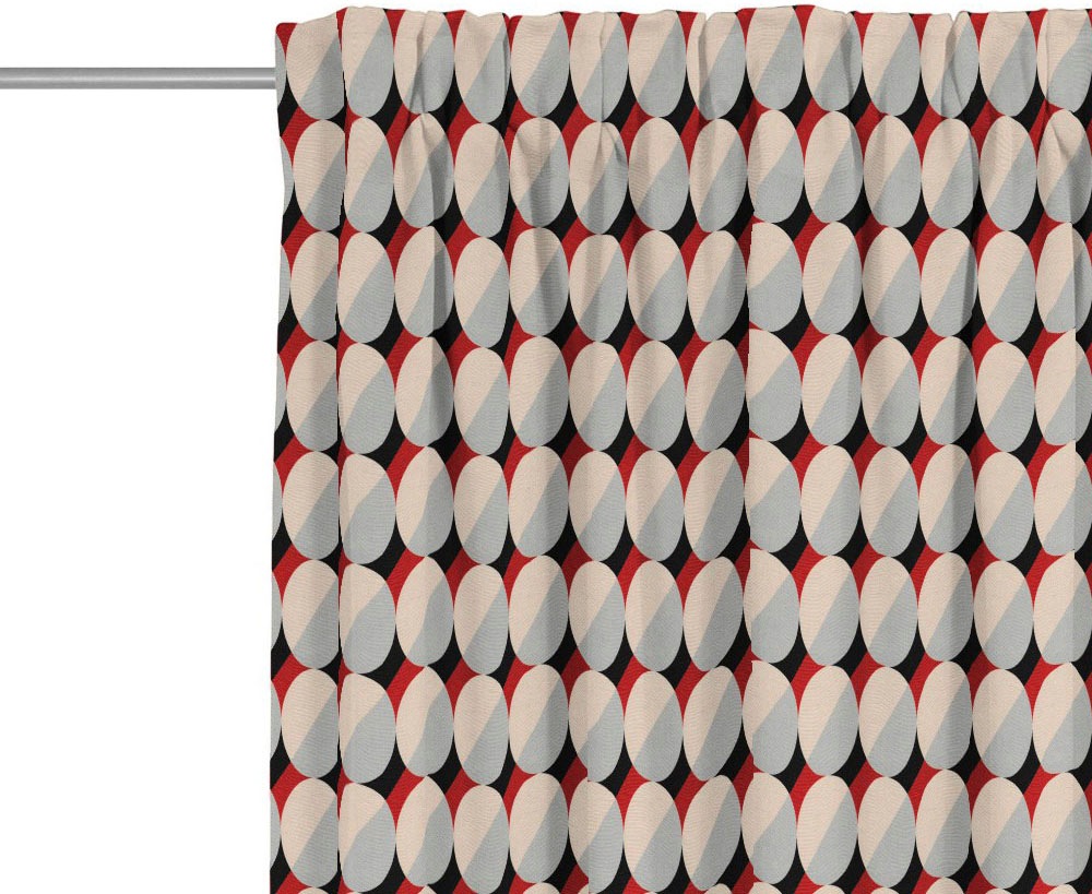 Adam Vorhang »Circles«, (1 St.), nachhaltig aus Bio-Baumwolle günstig online kaufen