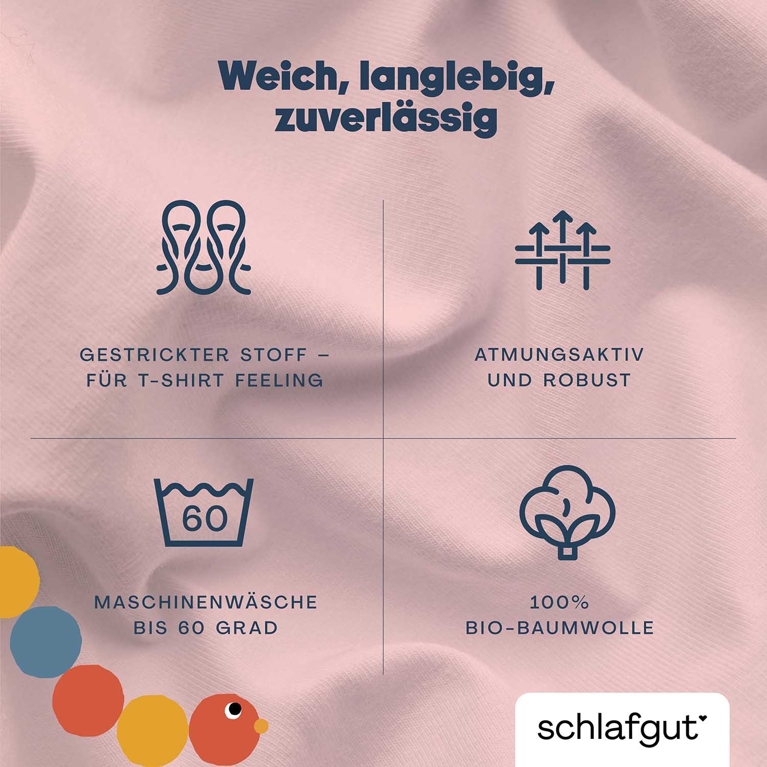 Schlafgut Spannbettlaken »Casual Mini Spannbettlaken«, für Kinder, MADE IN GREEN by OEKO-TEX®