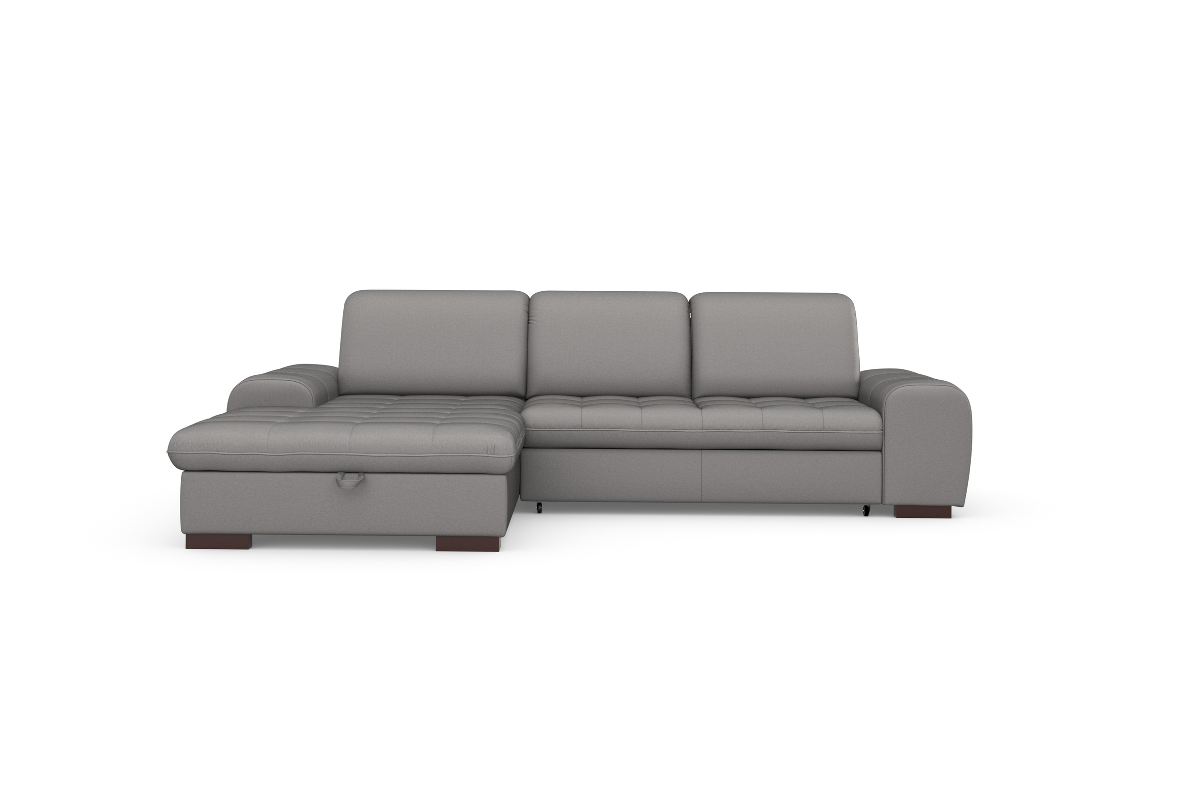 sit&more Ecksofa »Luxor L-Form«, wahlweise mit Bettfunktion, Bettkasten und Kopfteilverstellung