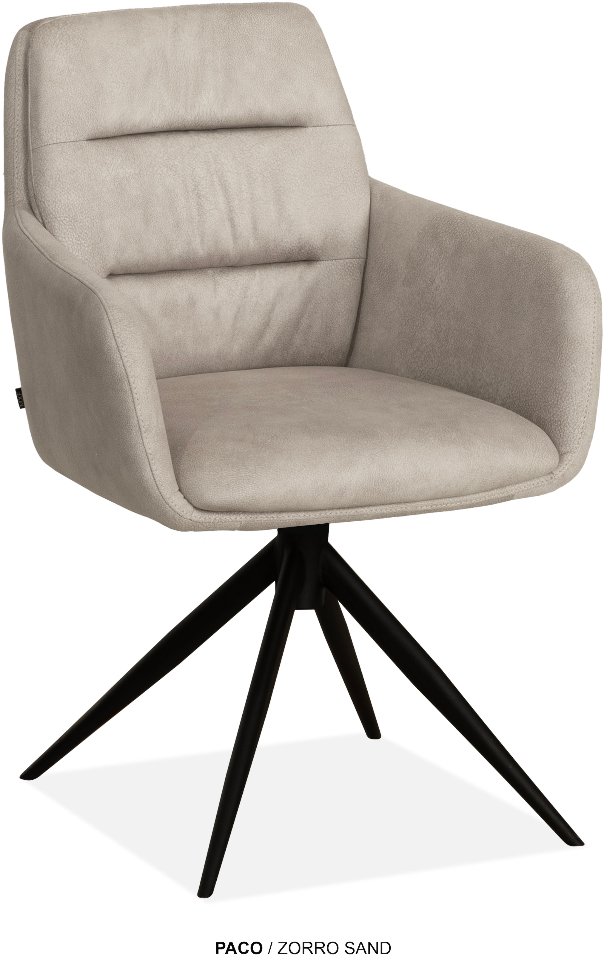 OMG Design Esszimmerstuhl »Paco« (Set) 2 Stk.Drehstuhl mit auto-return, Arm günstig online kaufen