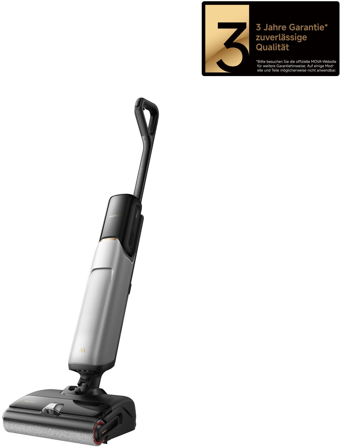 Mova Nass-Trocken-Sauger »MOVA X4 Pro«, 20.000Pa Saugkraft, KI-gesteuerte Reinigungstechnologie, 180°-Design