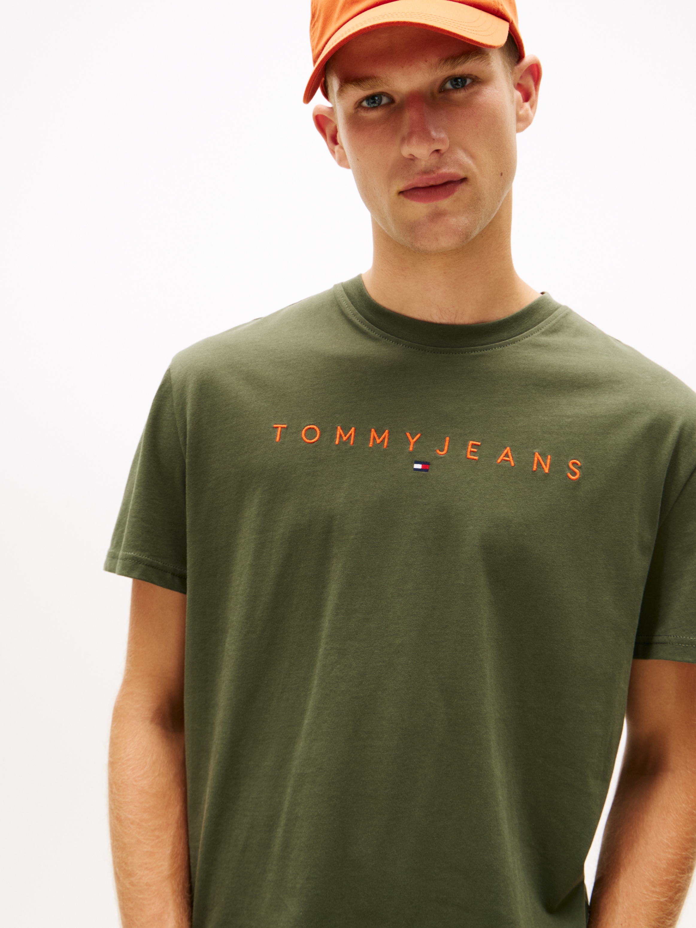 Tommy Jeans T-Shirt »TJM REG LINEAR LOGO TEE EXT«