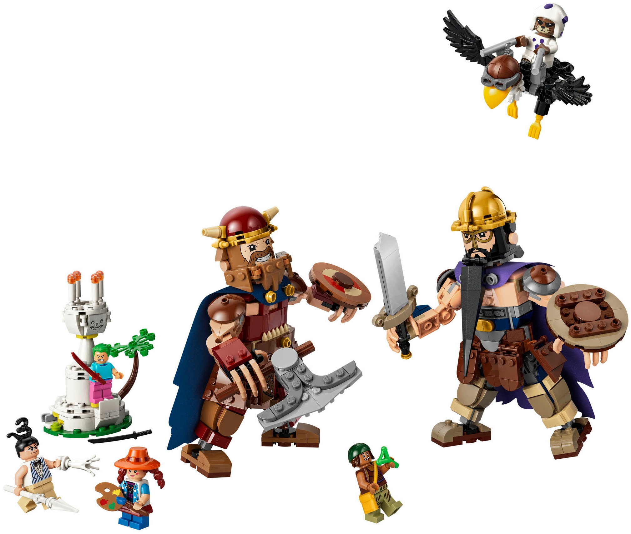 LEGO® Konstruktionsspielsteine »Woogey vs. Boogey – Riesen aus Little Garden (75644), LEGO ONE PIECE« Made in Europe