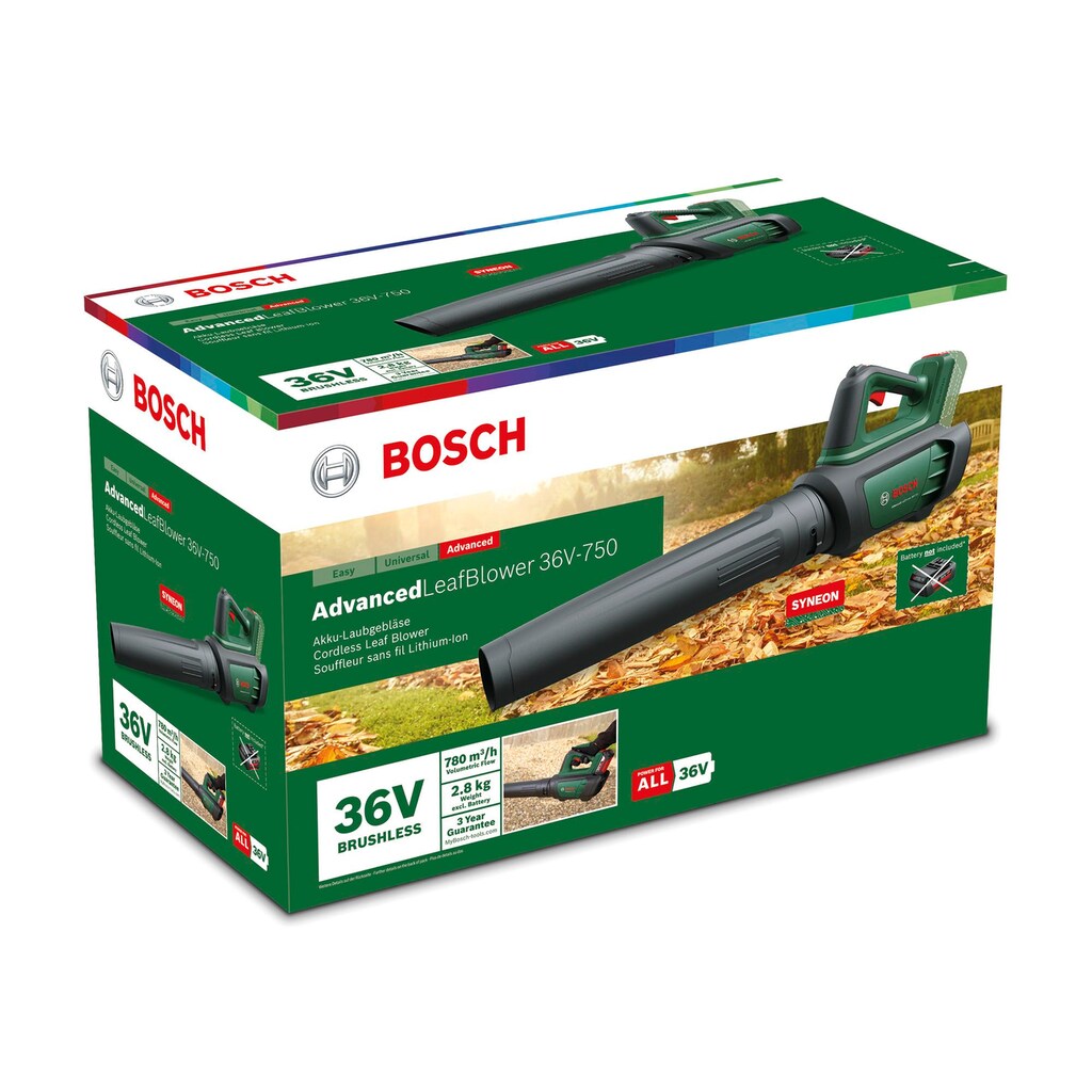 Bosch Home & Garden Akku-Laubbläser »AdvancedLeafBlower 36V-750«