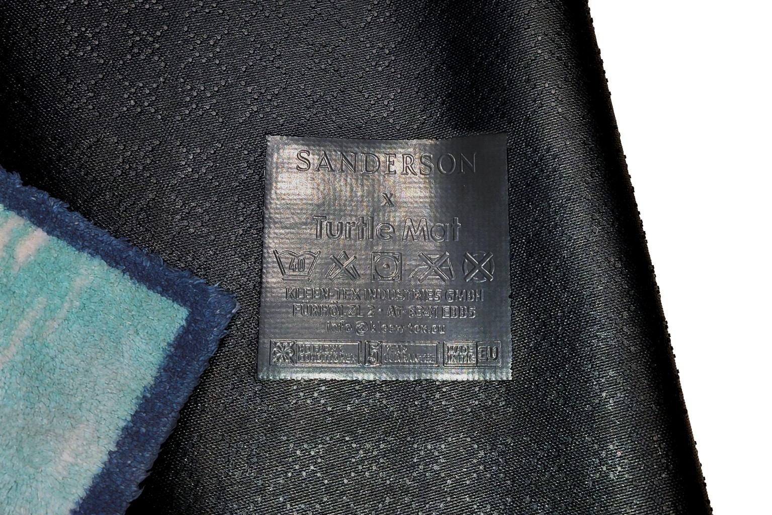 Turtle Mat Fußmatte »Beach Huts Blue« rechteckig 9 mm Höhe