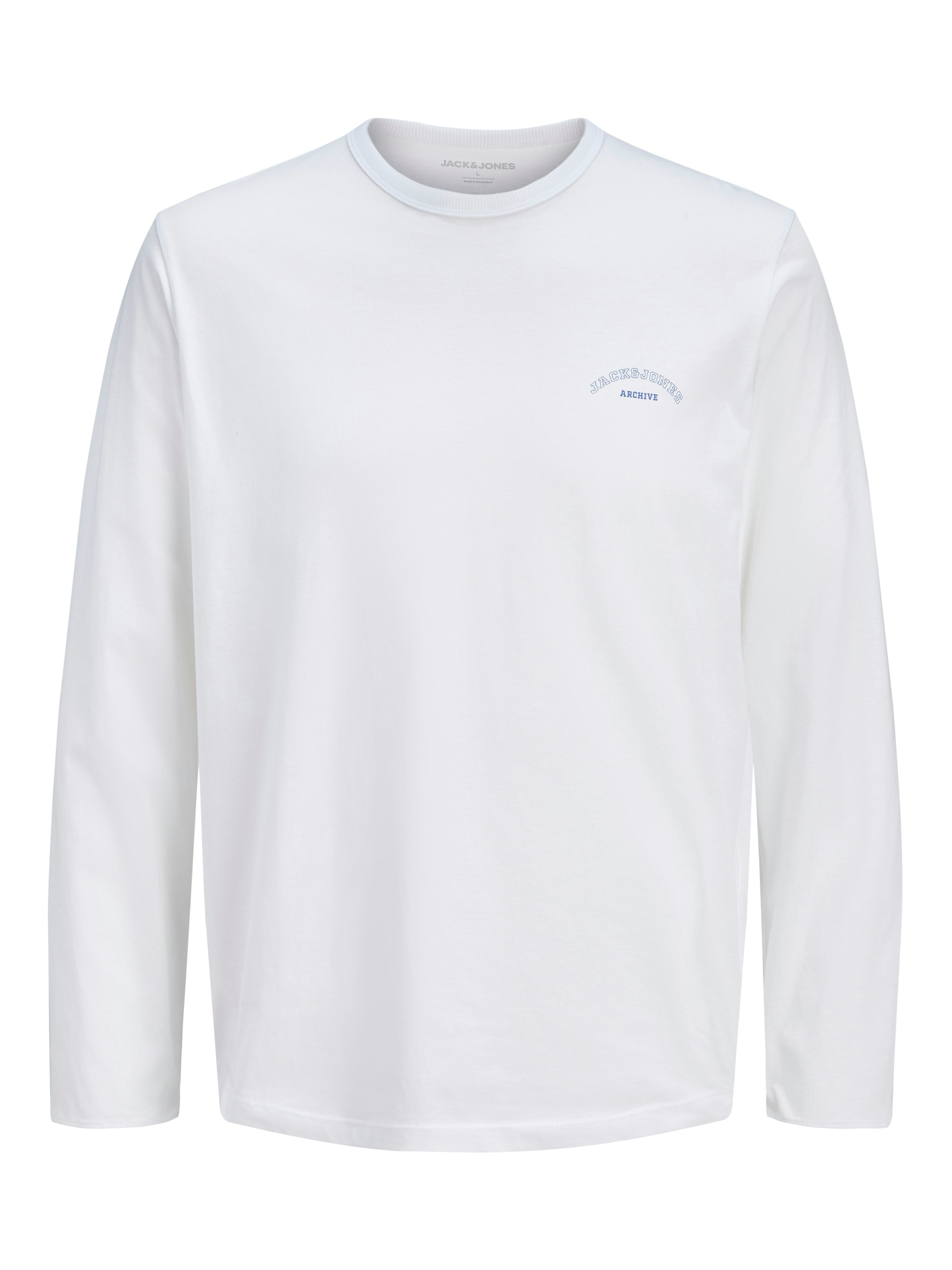 Jack & Jones Junior Langarmshirt »JJCOLLEGE LOGO TEE LS CREW NECK JNR« mit Logoprint