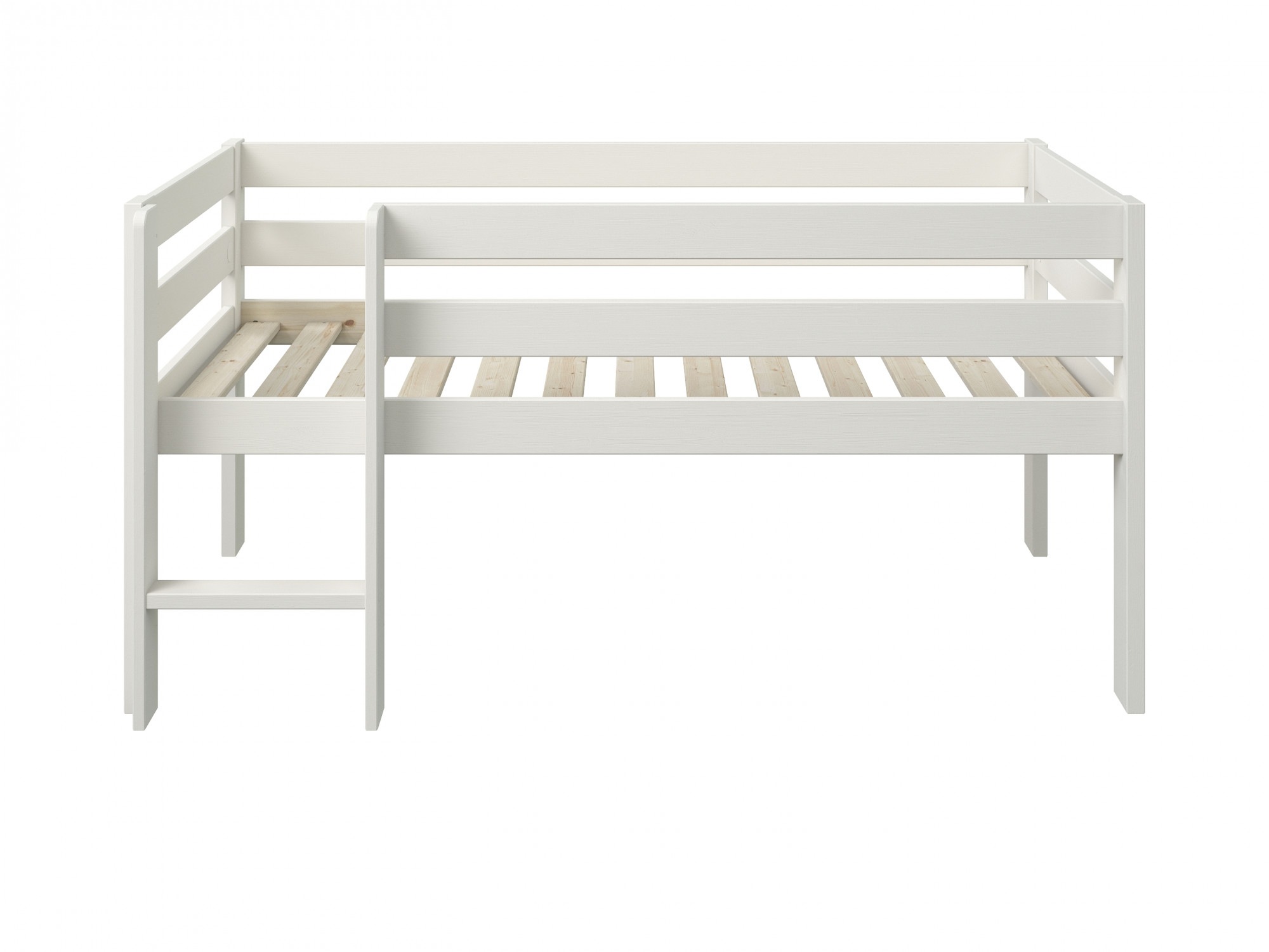 Lüttenhütt Kinderbett ""Tide", Halbhochbett, zertifiziertes Massivholz" aus günstig online kaufen