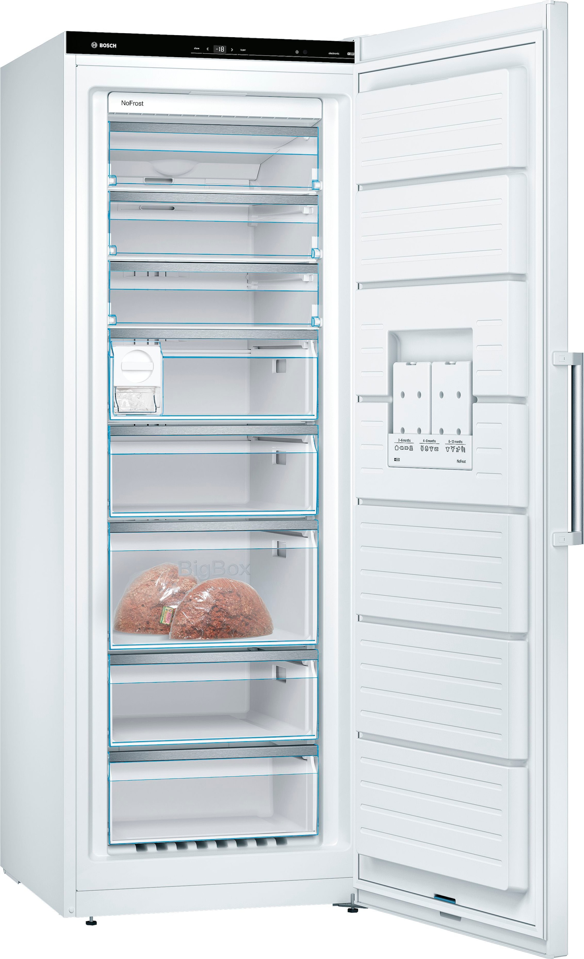 BOSCH Gefrierschrank »GSN58AWDV«, 191 cm hoch, 70 cm breit günstig online kaufen