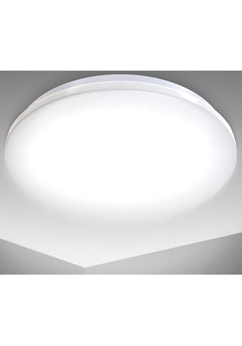 LED Deckenleuchte »BK_DB1178 LED Bad-Deckenlampe, Neutralweißes Licht, Ø29cm, IP44«, 1...