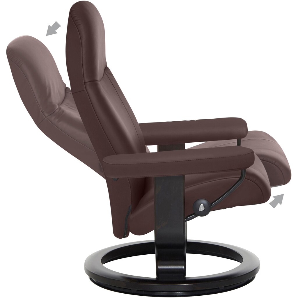 Stressless® Relaxsessel »Garda«, mit Classic Base, Größe M, Gestell Wenge