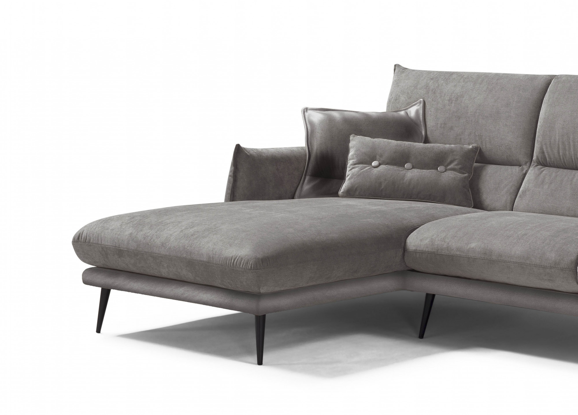 Egoitaliano Ecksofa »FUNNY, hochwertiges & aktuelles Design, bequeme Rücken günstig online kaufen