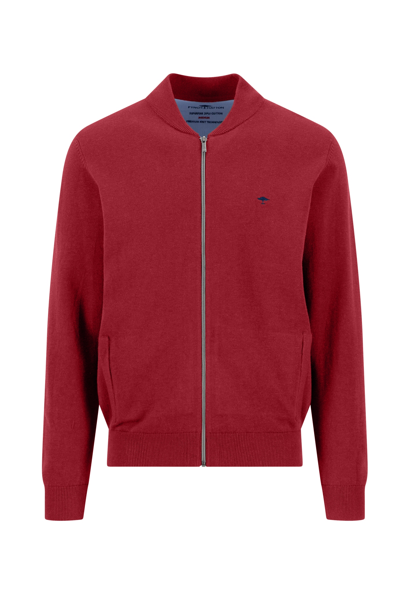 FYNCH-HATTON Strickjacke mit Logostickerei