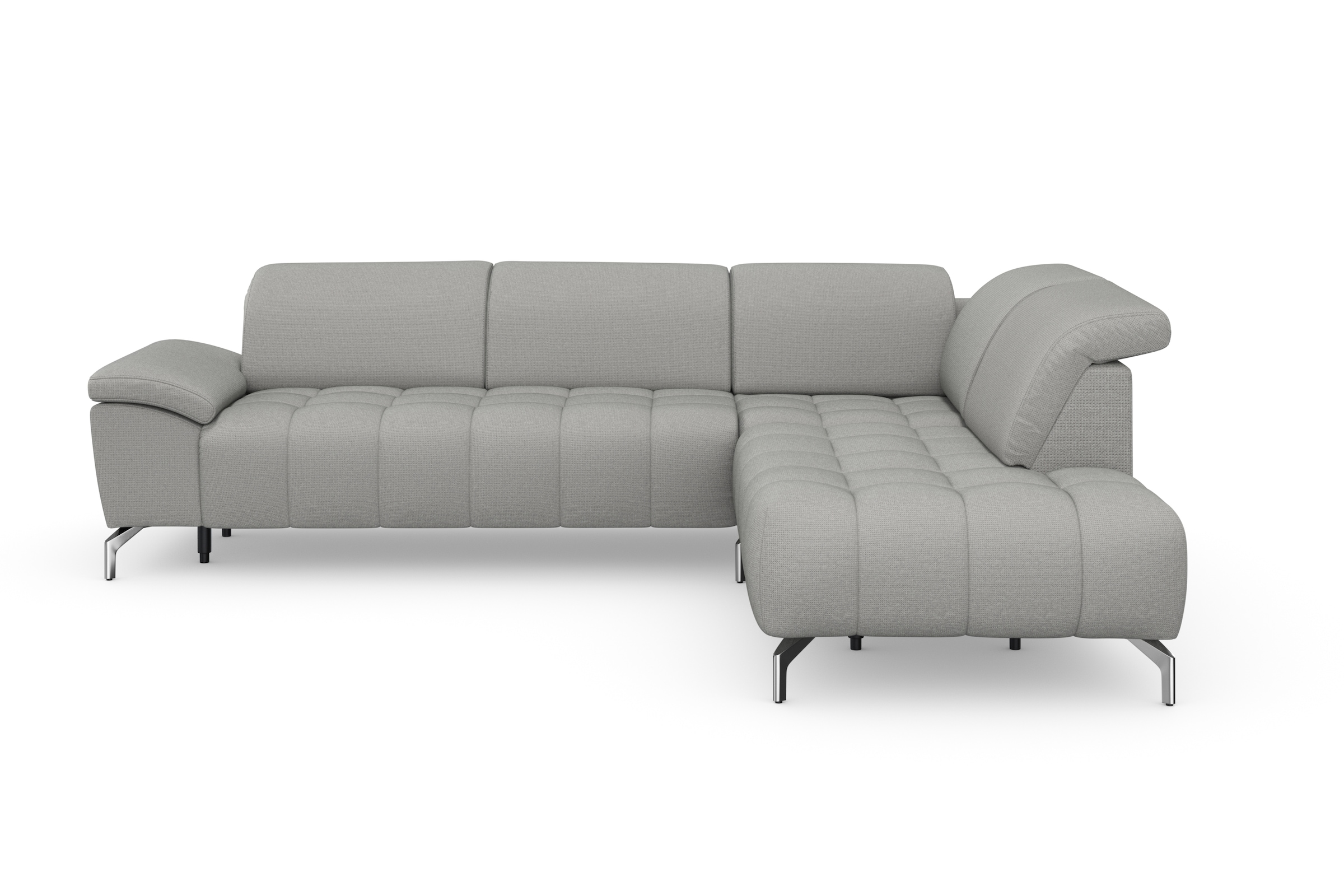 sit&more Ecksofa »Cool L-Form«, wahlweise mit Kopfteilverstellung und Vorzi günstig online kaufen