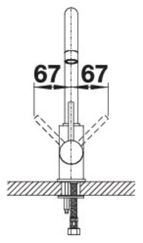 Blanco Küchenarmatur »MIDA« mit leichtgängiger Keramikkartusche