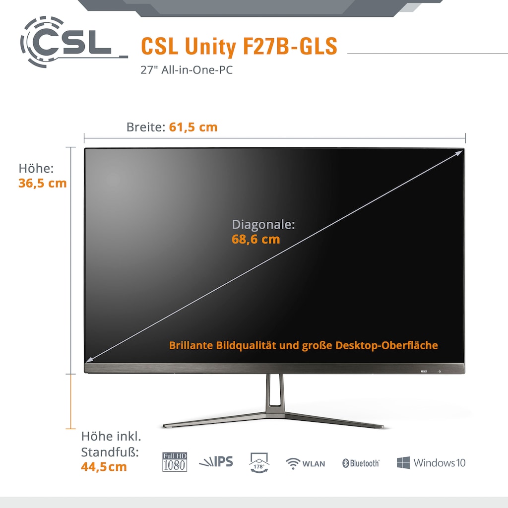 CSL PC »Unity F27-GLS Win 11«