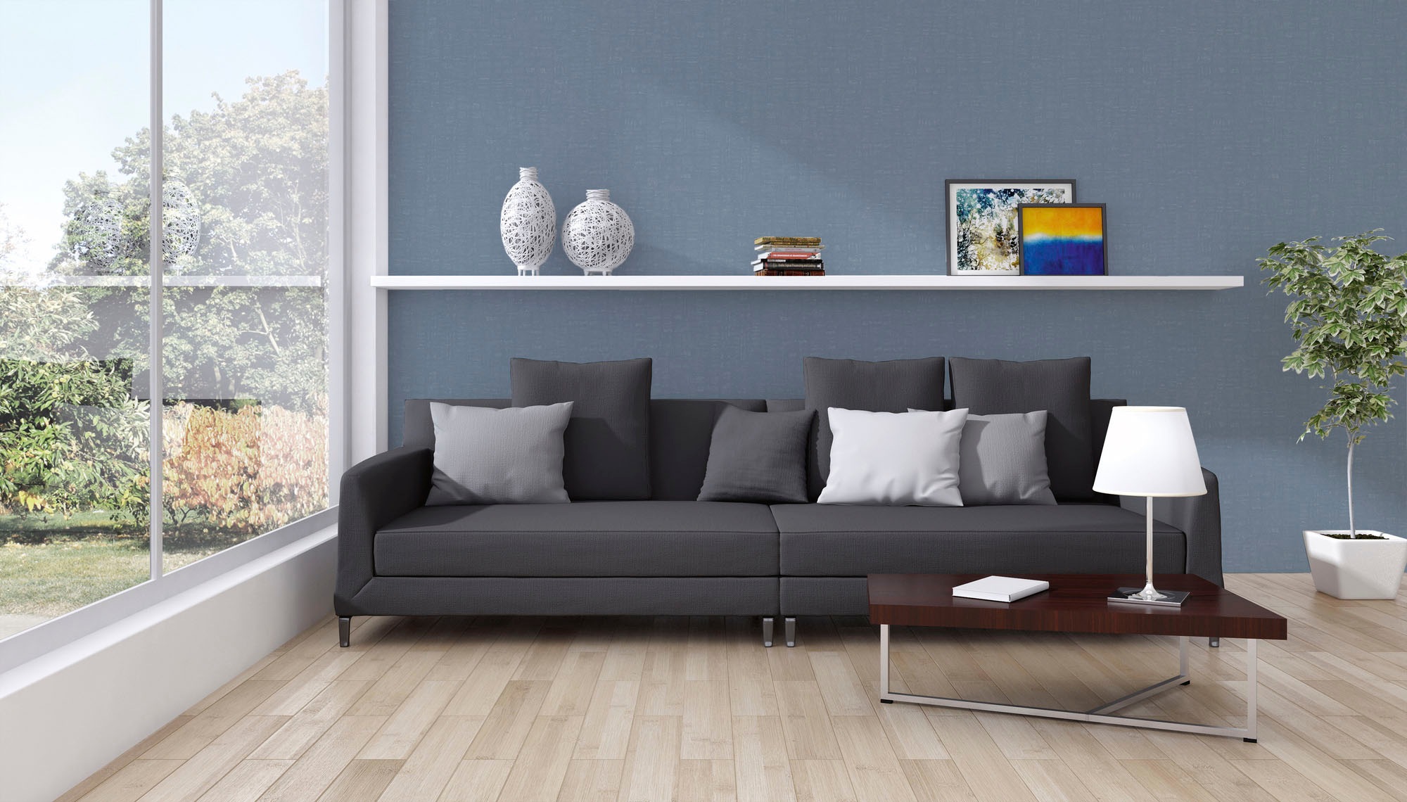 A.S. Création Vliestapete »Nara Einfarbig«, matt-gemustert-neutral, Unitapete Tapeten Wohnzimmer Schlafzimmer Küche modern Flur Design