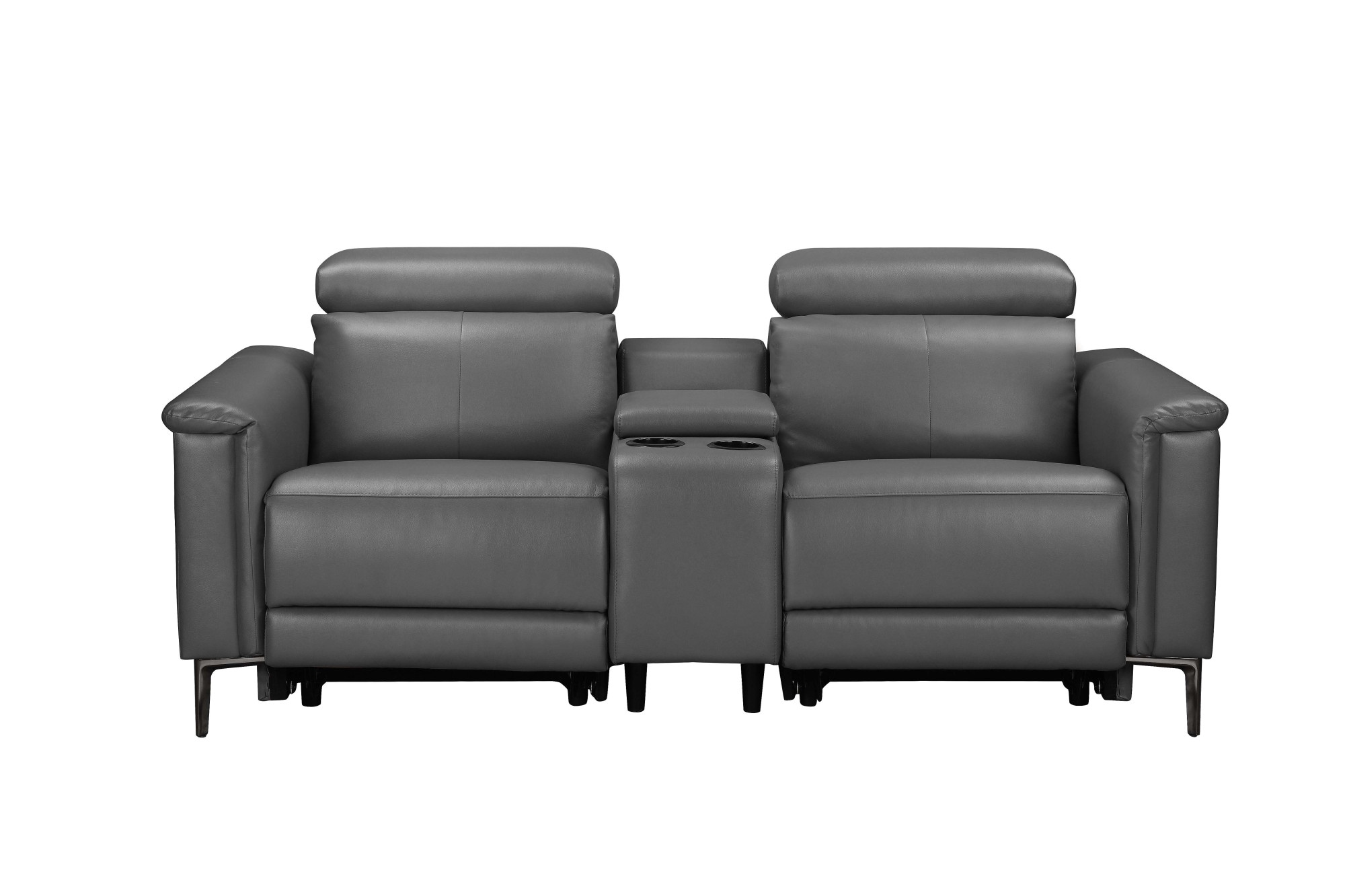 Places of Style 2-Sitzer »Lund, 2er-Kinosofa, TV-Sessel, Multimedia-Sofa, USB-A,«, m. elektrischer o. manueller Relaxfunktion, Getränkehalter u. Staufach