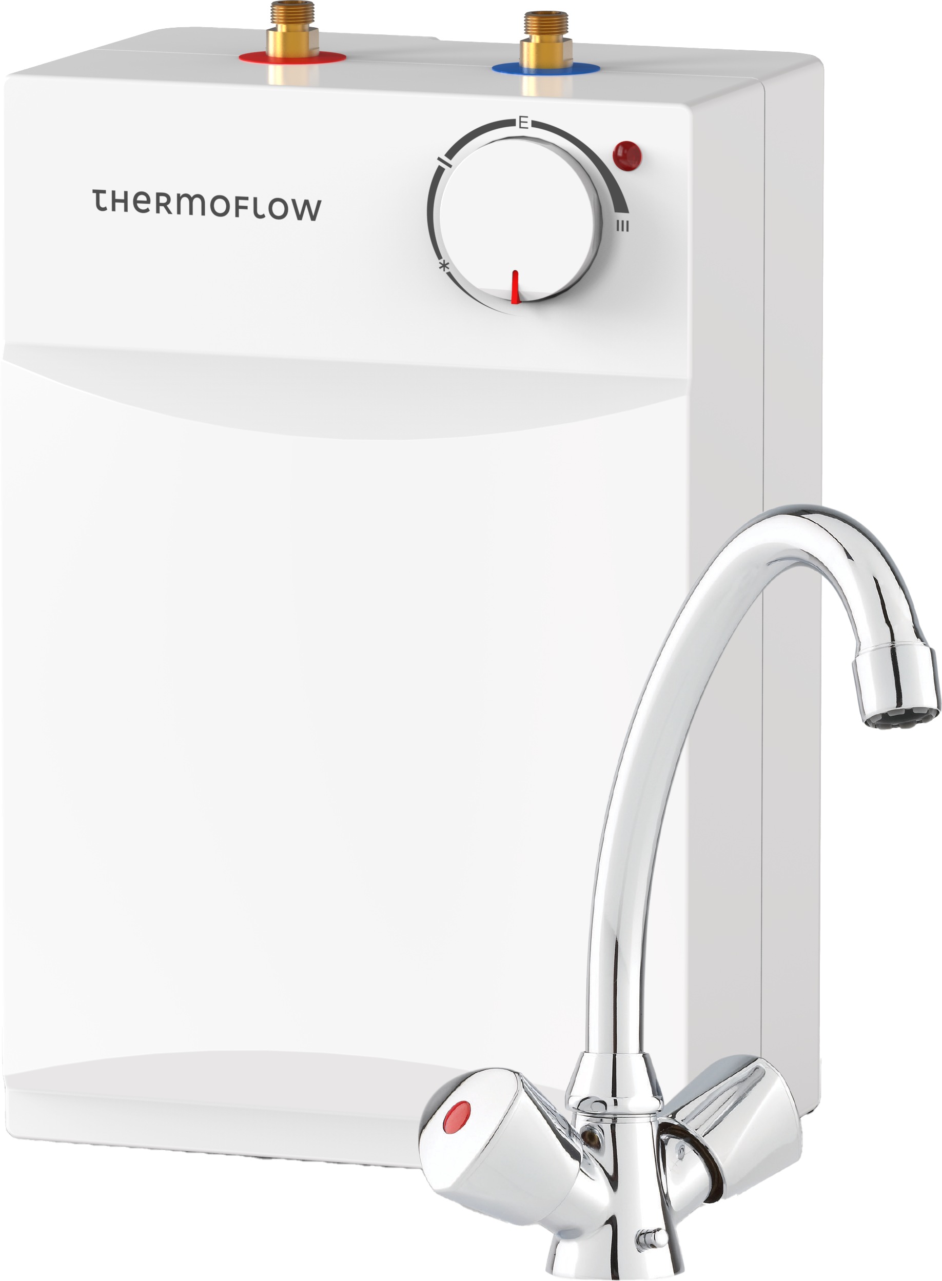 Thermoflow Untertischspeicher »UT 5«, (Set, mit Niederdruckarmatur QMIX 12), mit Armatur