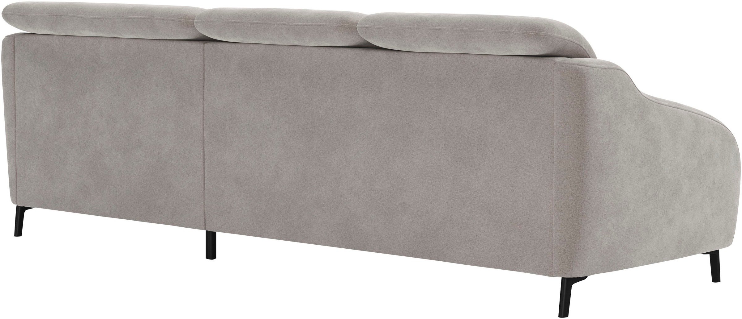 sit&more Ecksofa »Blues L-Form«, wahlweise mit Klapptisch und USB
