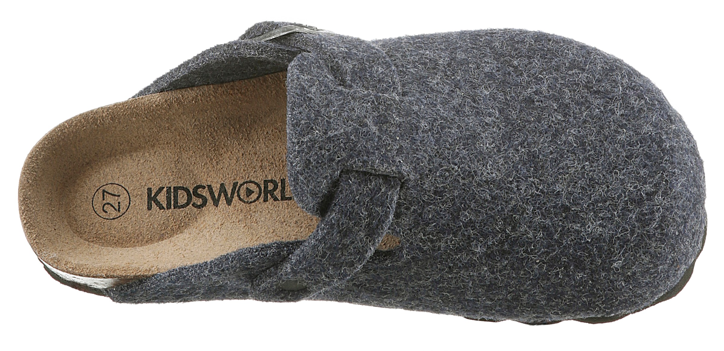 KIDSWORLD Hausschuh, Clog, Pantoffel, Homeslipper mit vorgeformtem Fußbett