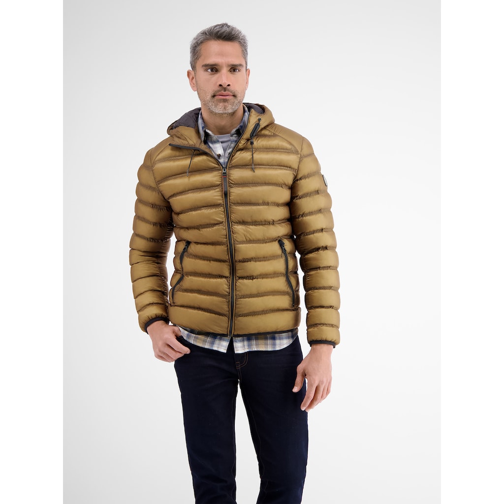 LERROS Steppjacke »LERROS Steppblouson mit Kapuze«, mit Kapuze