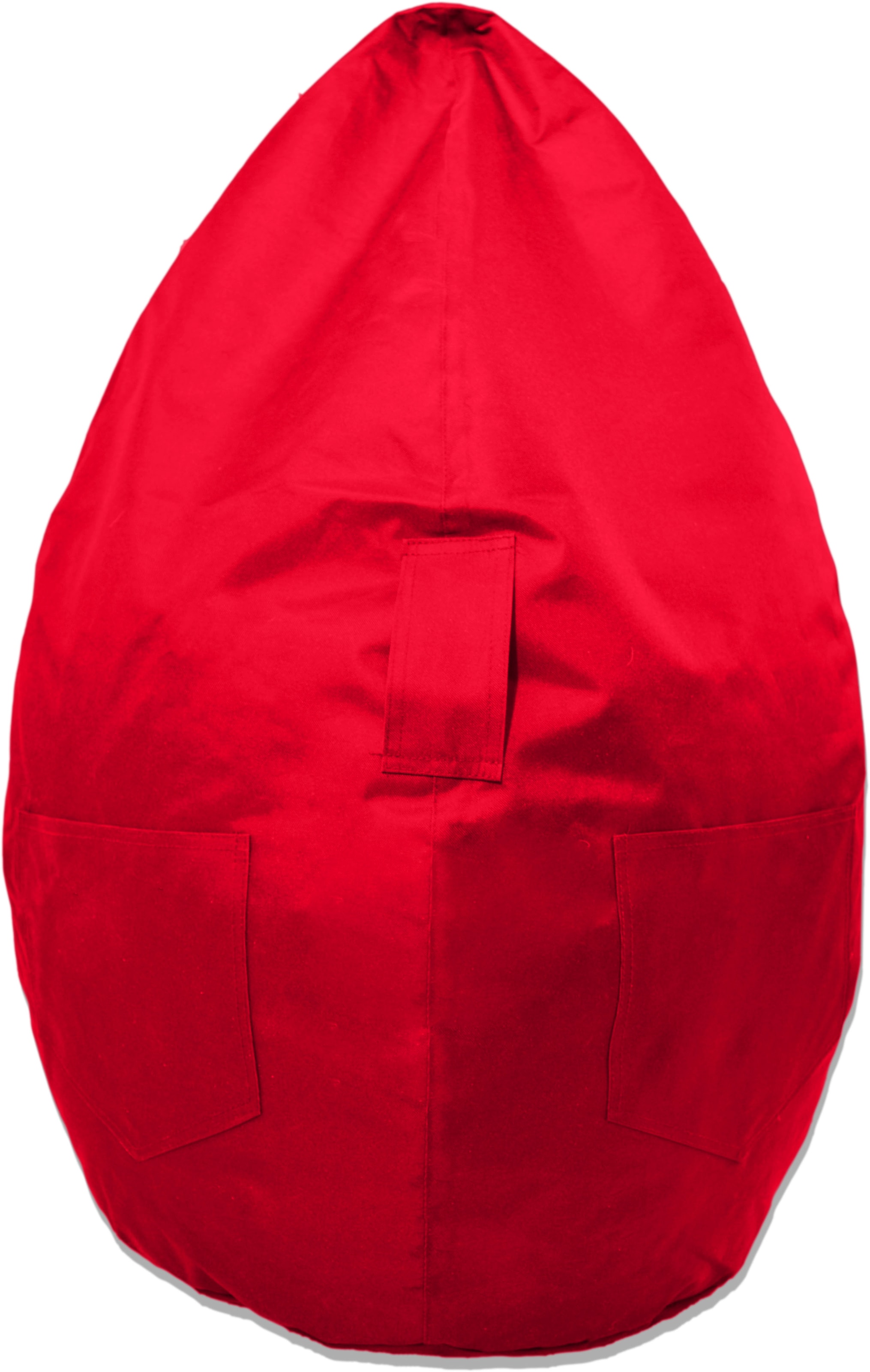 KINZLER Sitzsack »Kimi big« 1 Stk. tlg. Uni Farben, mit Taschen & Tragegriff, Outdoor geeignet, Kinderzimmer rot Bezug: 100% Polyester