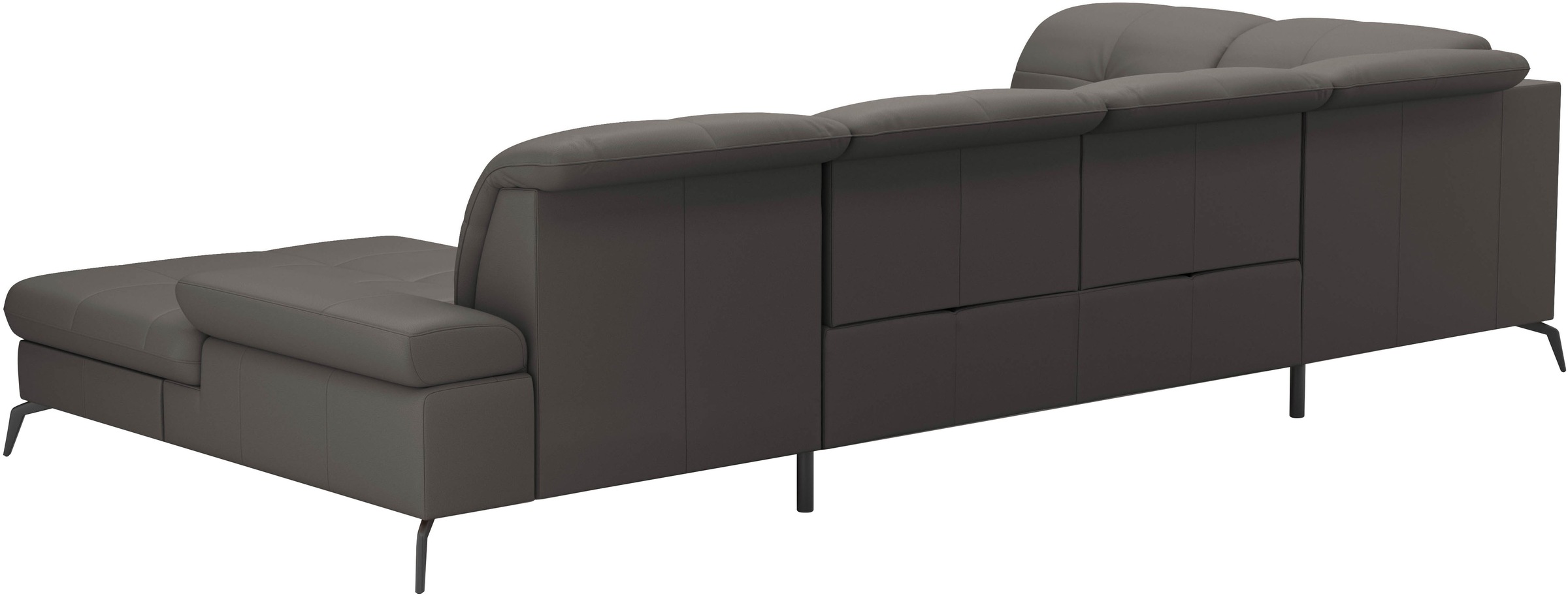 sit&more Wohnlandschaft »Amica, U-Form, inkl. Sitztiefenverstellung und Armteilverstellung«, wahlweise mit Kopfteilverstellung, Bettfunktion und Bettkasten