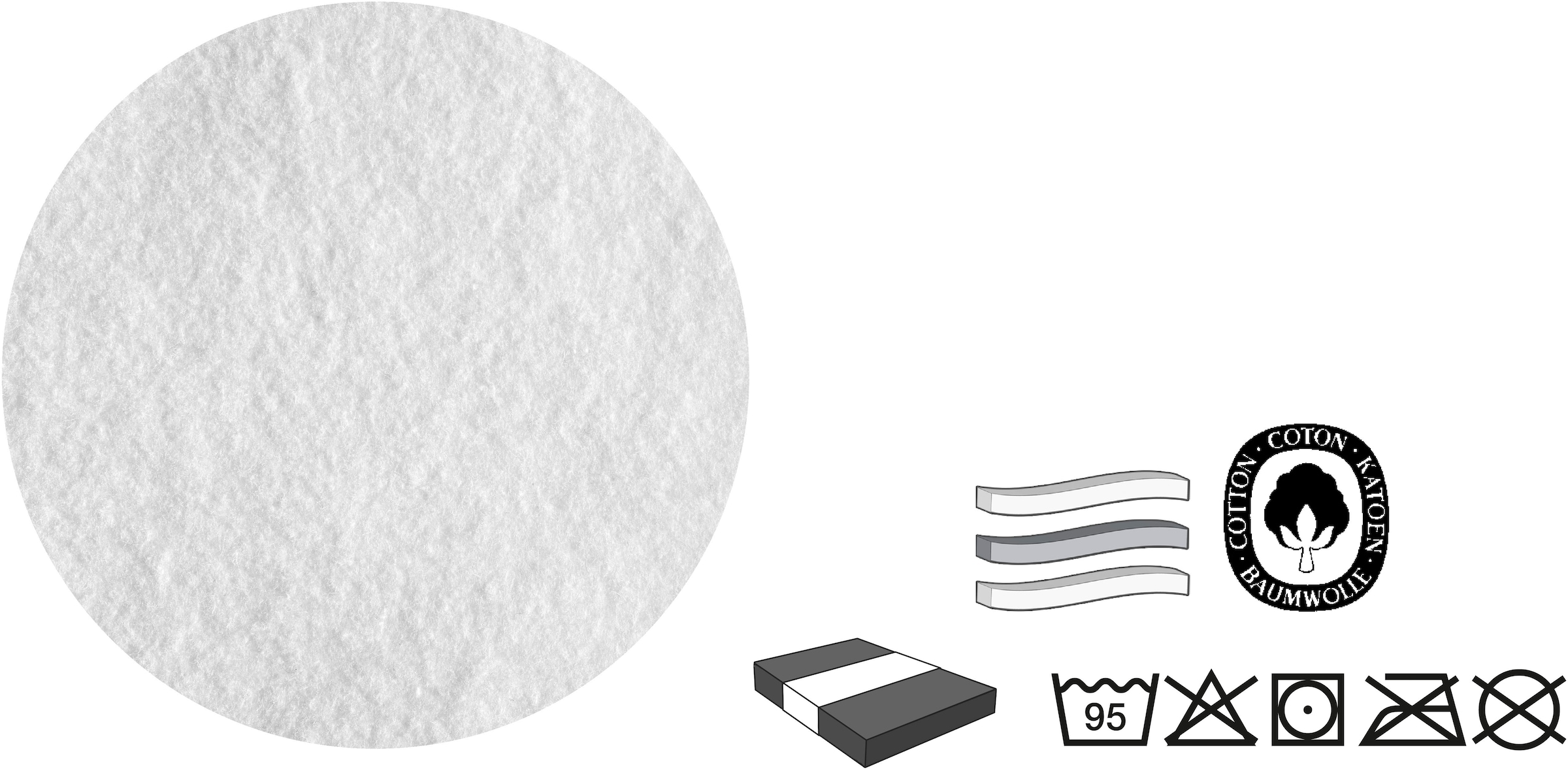 Biberna Sleep & Protect Matratzenauflage »Molton-Stecklaken, 3-lagig mit Silberausrüstung«