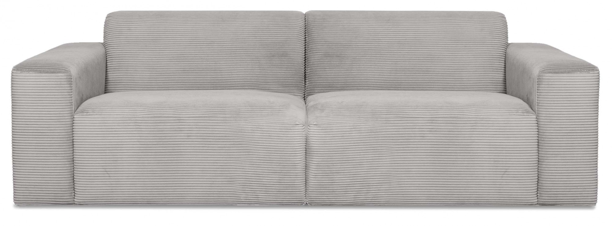 INOSIGN 3-Sitzer »Koa, 228 cm, Modulsofa in Webstoff, Cord«, Designsofa, weicher Lounge-Sitzkomfort, Welleunterfederung, bodentief