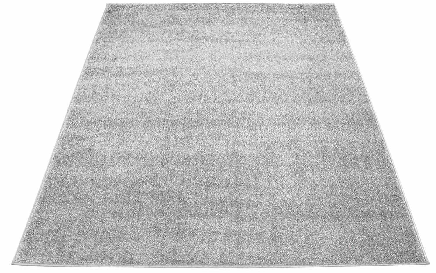 Carpet City Teppich »Moda Soft 2081«, rechteckig, 11 mm Höhe, Kurzflor, Uni-Farben, Weicher Flor