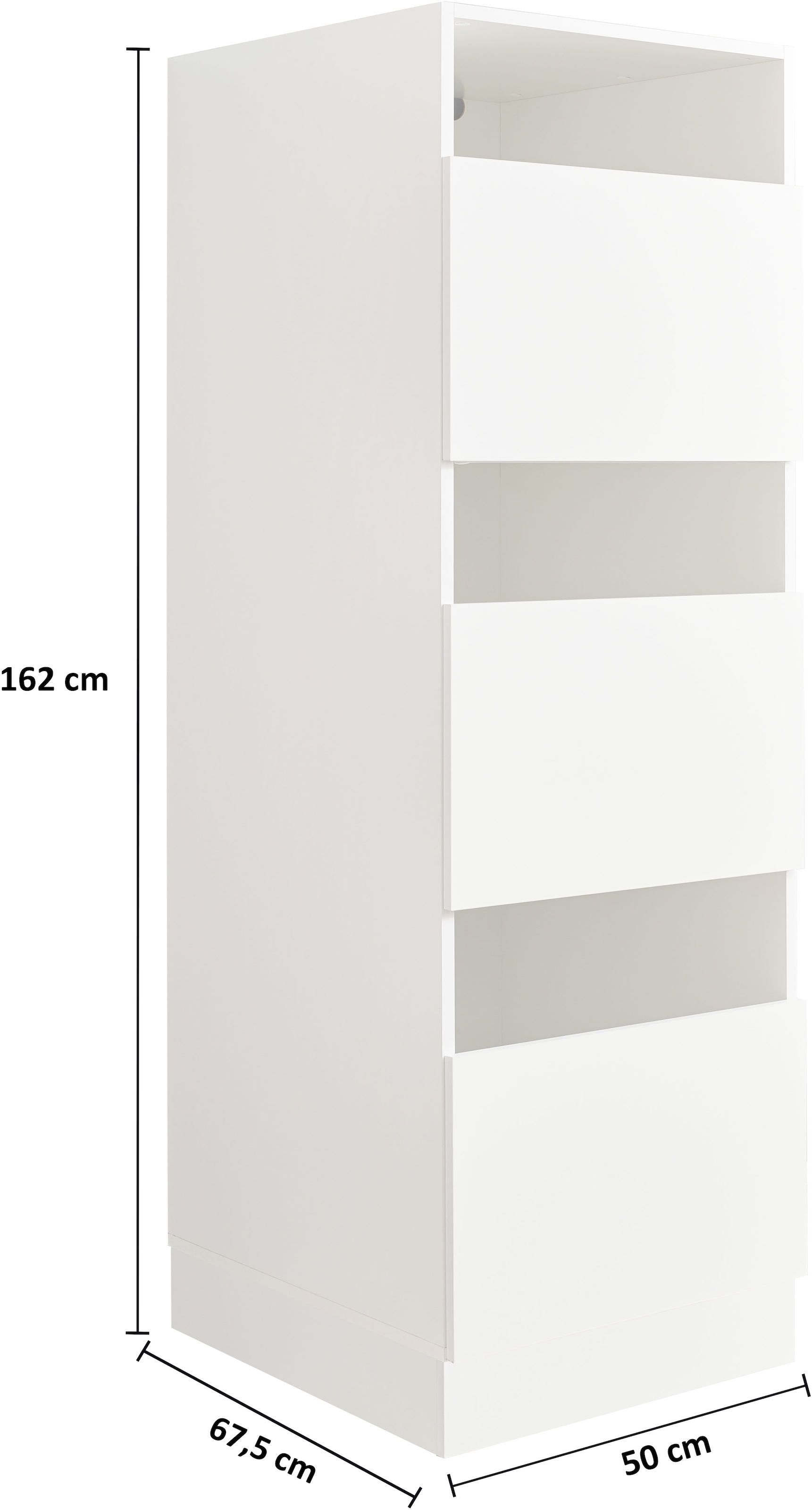 Laundreezy Mehrzweckschrank-Set »LAUNDREEZY LDSK14«, Breite 235 cm