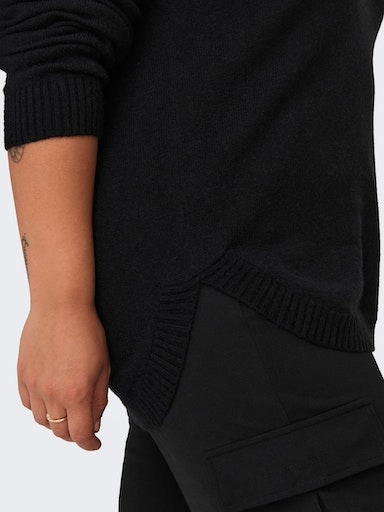 ONLY CARMAKOMA V-Ausschnitt-Pullover »CARMARGARETA LS PULLOVER KNT NOOS«