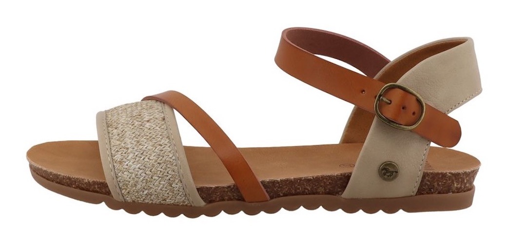 Mustang Shoes Riemchensandale »Nannette«  Sommerschuh, Sandalette mit verstellbaren Riemchen