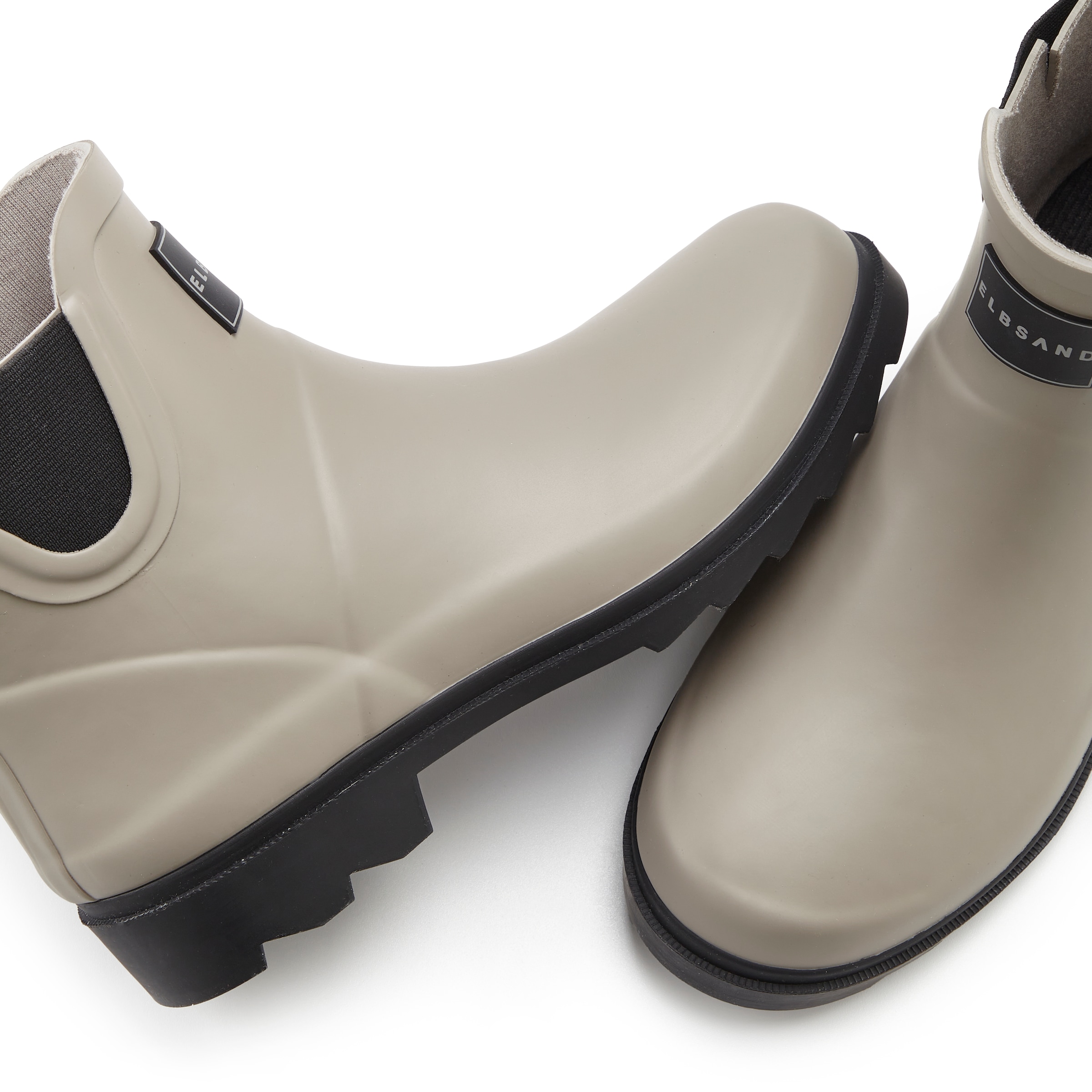 Elbsand Gummistiefelette »Boots«, aus wasserdichtem Material, Gummistiefel, Schlupfstiefel VEGAN