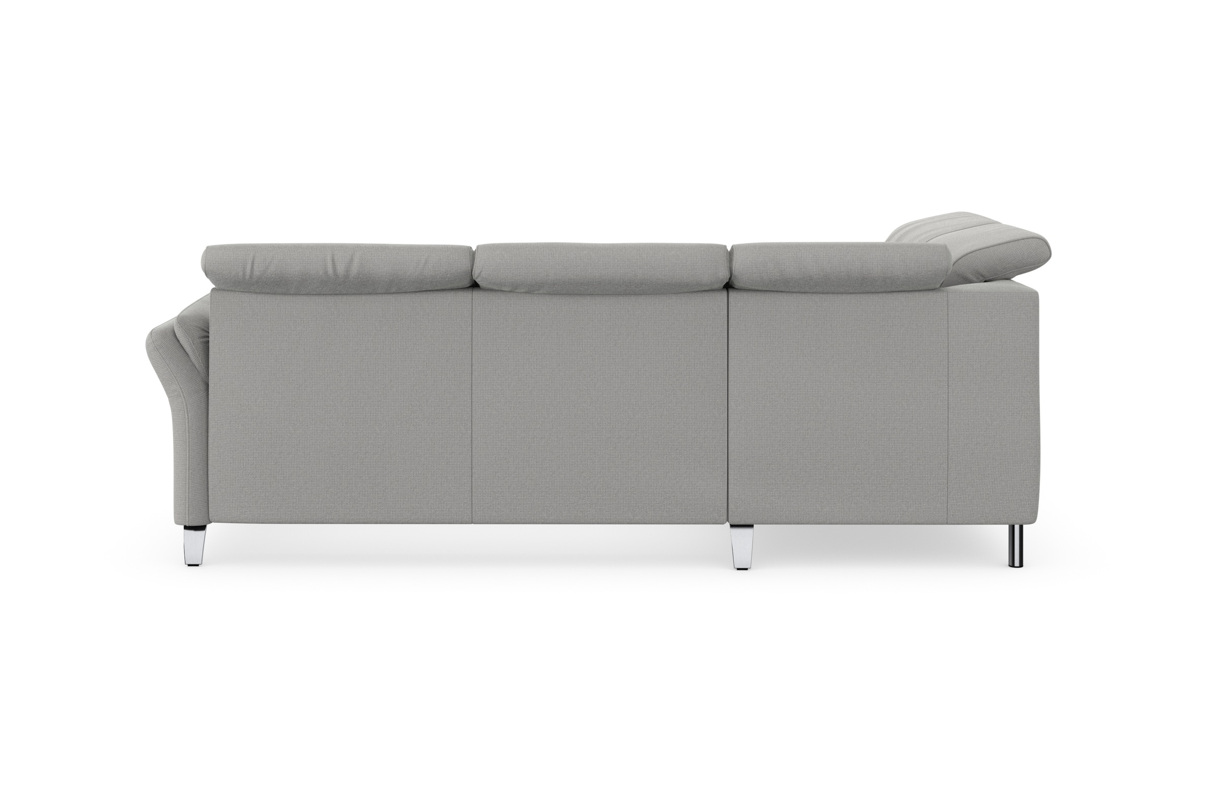 sit&more Ecksofa »Grenoble L-Form mit Federkern«, wahlweise mit Bettfunktion, Bettkasten, Arm- und Kopfteilverstellung