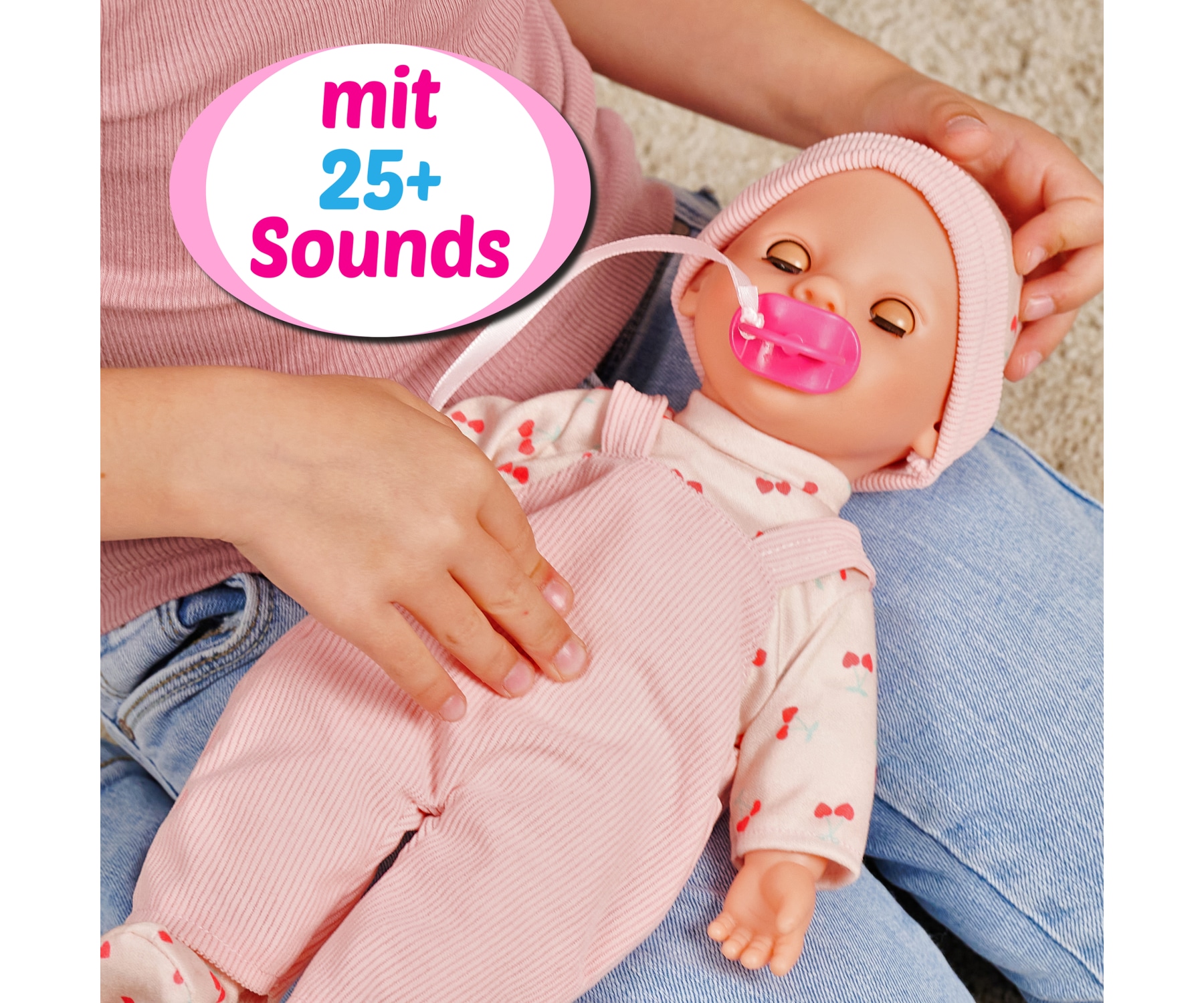 SIMBA Babypuppe »Laura Little Babbler« mit Funktionen