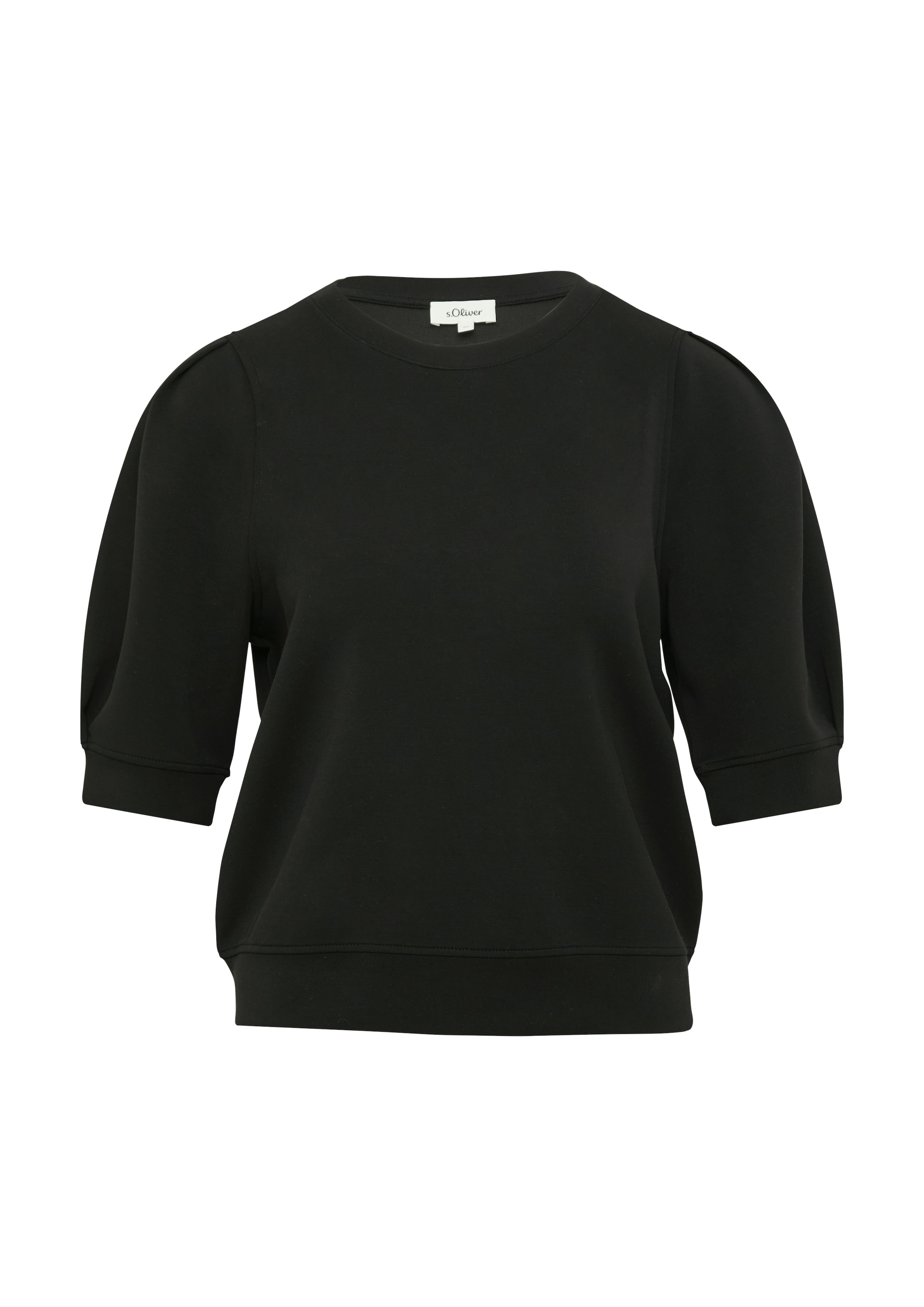 s.Oliver Sweatshirt, mit Halbarm