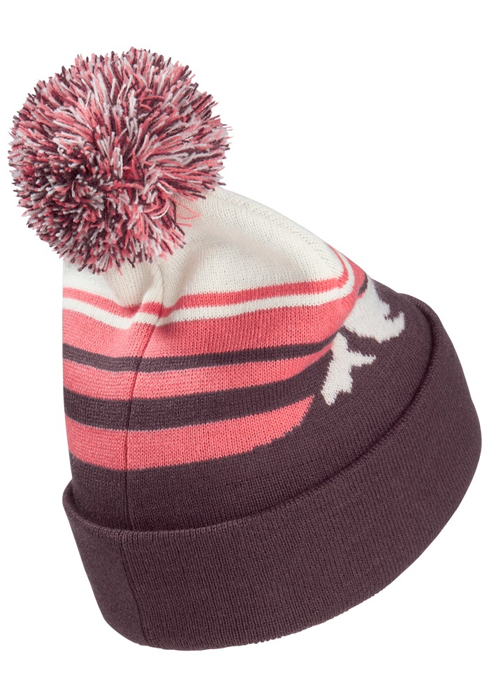 Jack Wolfskin Bommelmütze »STRIPY POMPOM BEANIE K«