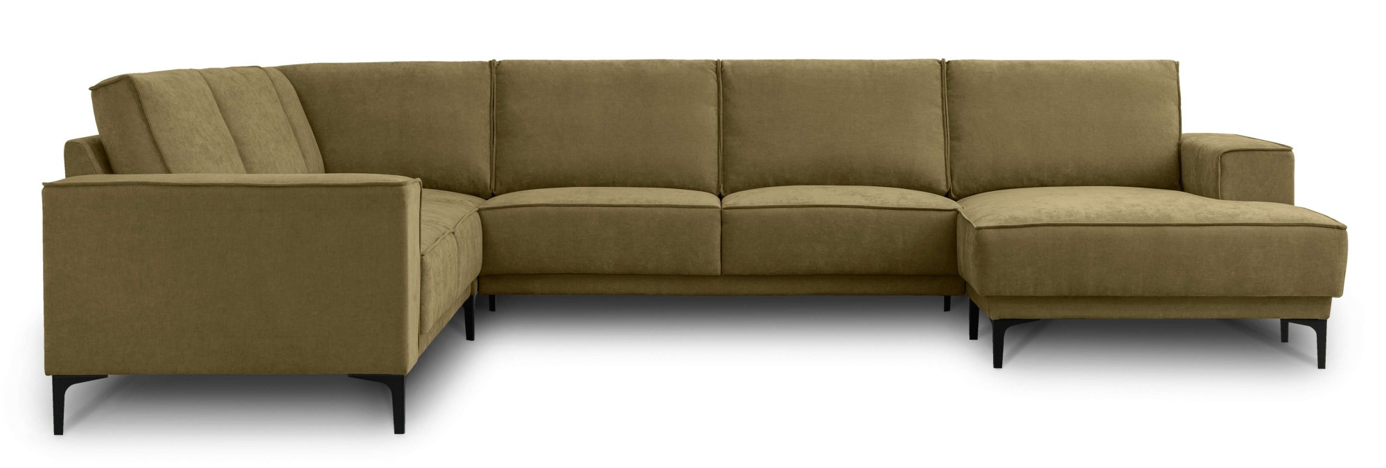 Places of Style Wohnlandschaft »XXL Sofa Oland, Struktur, Flachgewebe, Luxu günstig online kaufen