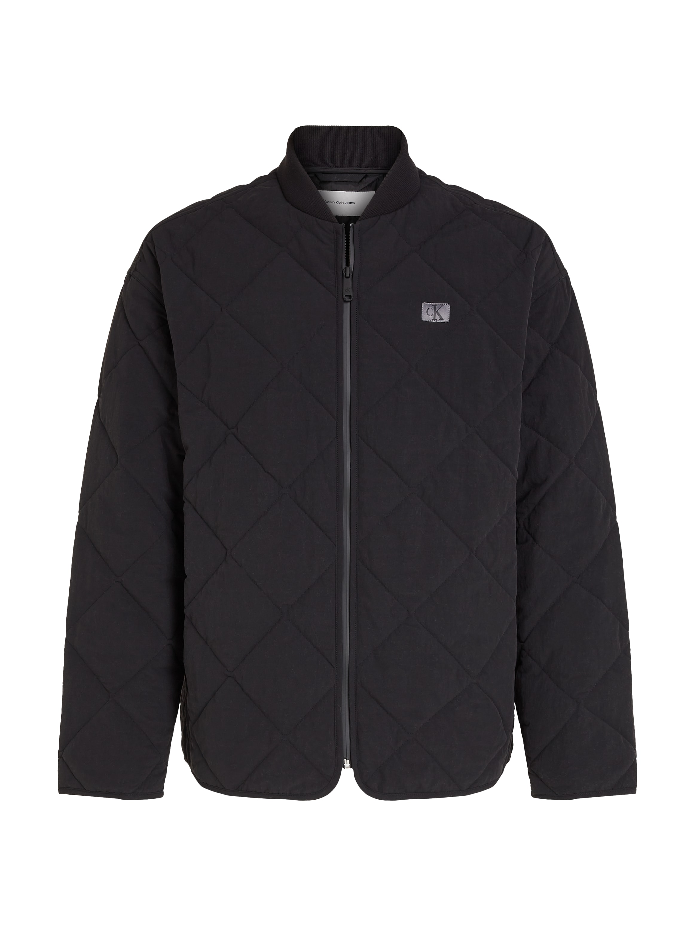 Calvin Klein Jeans Steppjacke »QUILTED JACKET«, Logopatch, Stehkragen