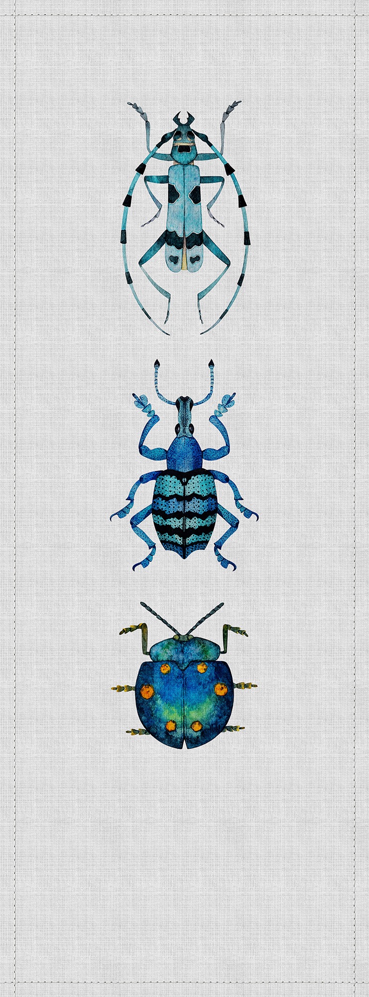 living walls Fototapete »Walls by Patel Buzz Panels 5« glatt Vlies, Wand, S günstig online kaufen