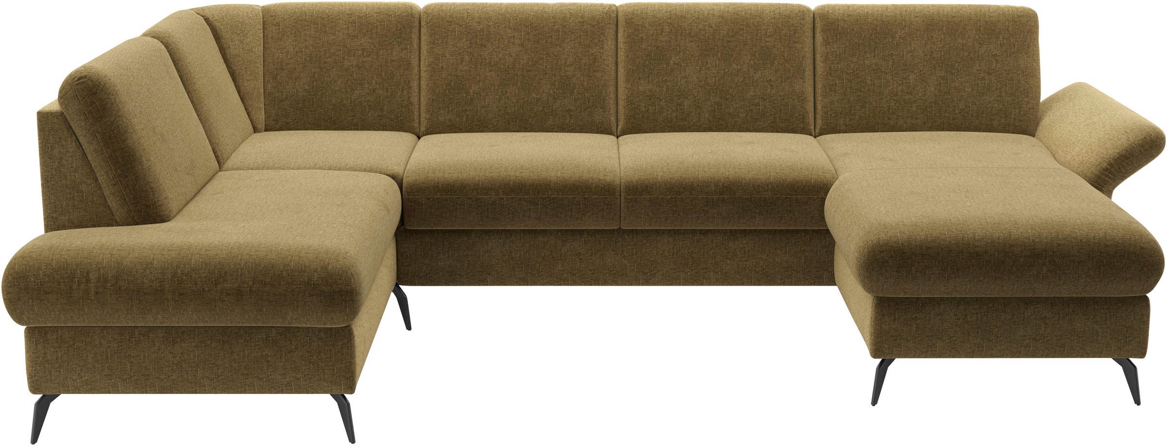 Home affaire Wohnlandschaft »Rochelle«, optional: Armteilverstellung, klappbar, Bettkasen