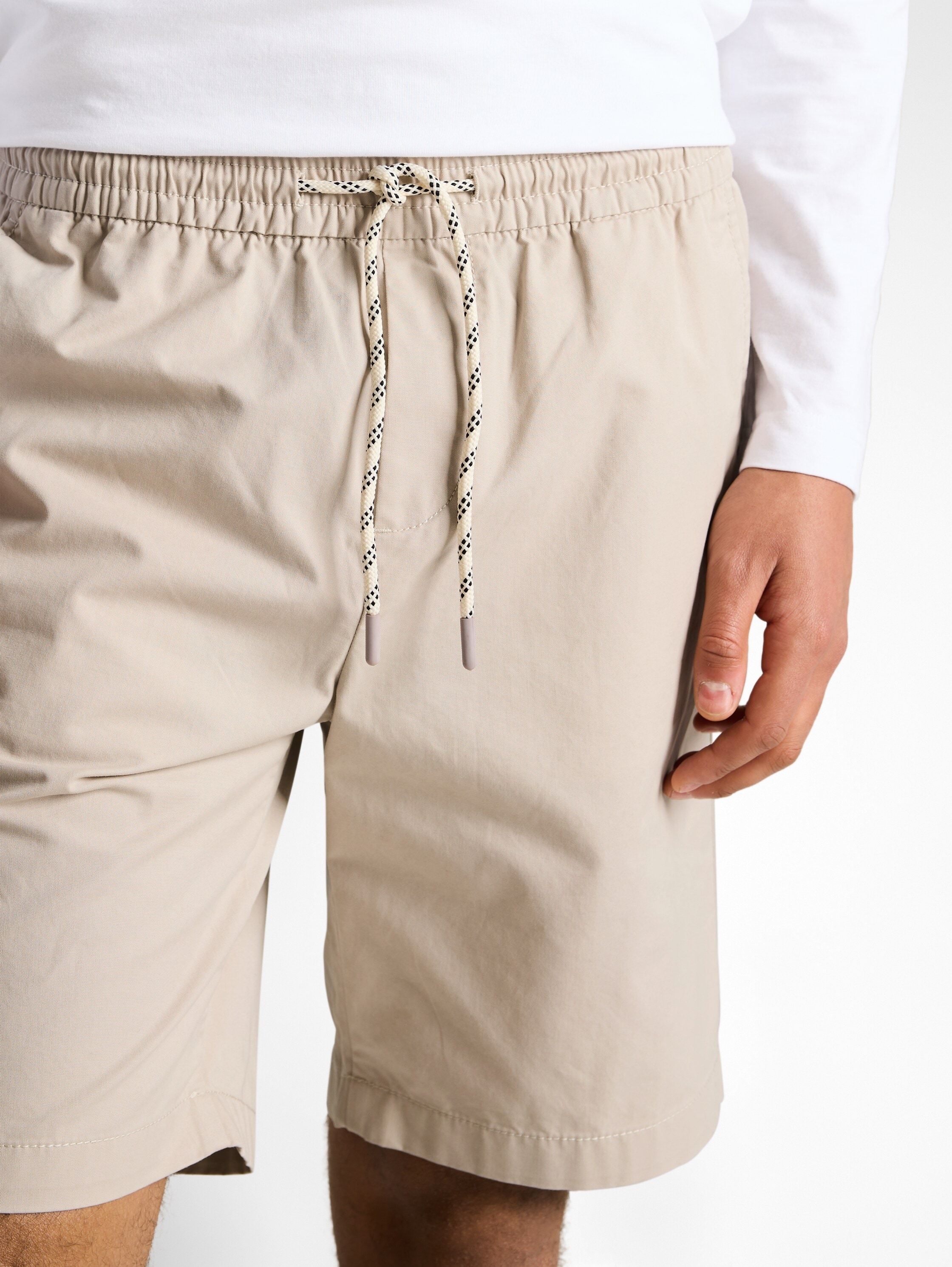 TOM TAILOR Denim Shorts  mit elastischem Bund