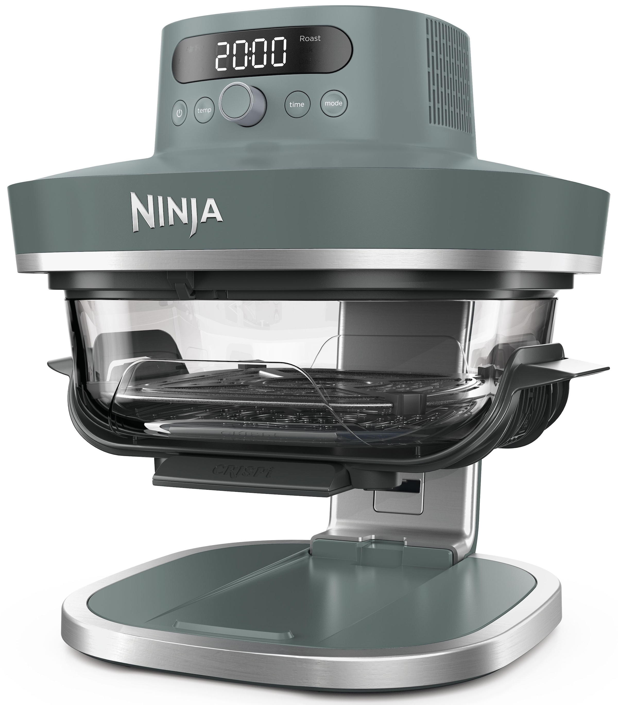 NINJA Heißluftfritteuse »CRISPi PRO 7-in-1 Glas-Air-Fryer - Beige AS101EULG« 2050 W 7 Kochfunktionen, Vorbereitung, Zubereitung + Aufbewahrung von Speisen