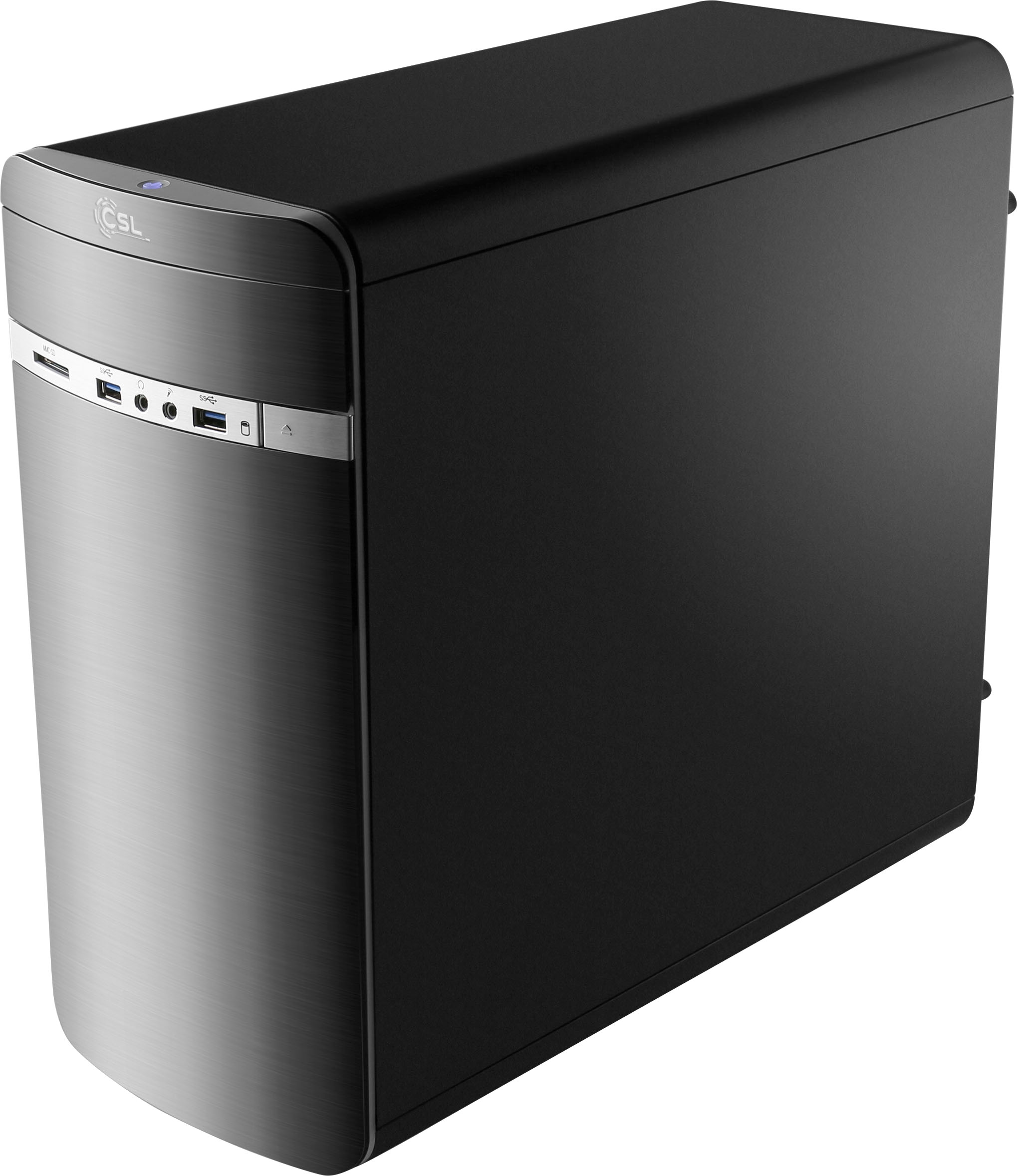 CSL Gaming-PC-Komplettsystem »Sprint V28988« 24 ″ AMD Ryzen 3 Radeon Vega 8 8 GB RAM 500 GB SSD