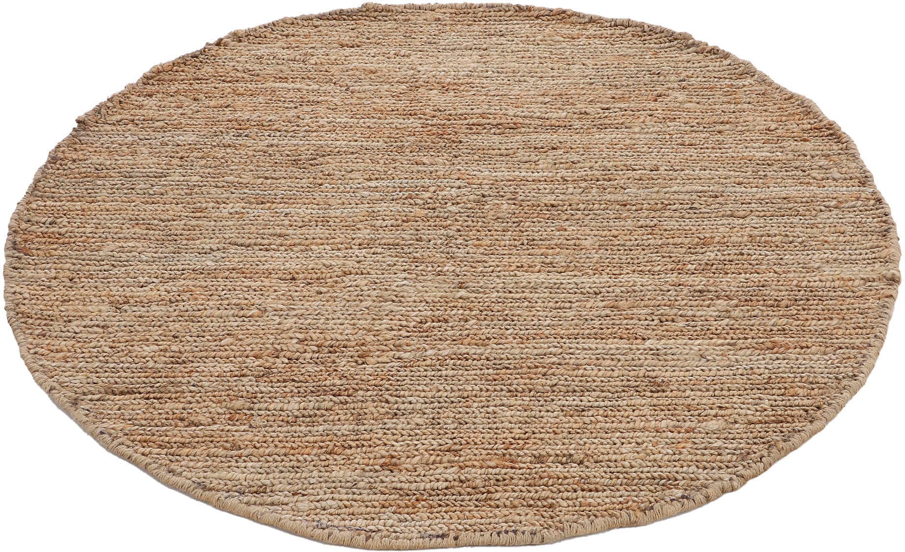 carpetfine Teppich »Nala Juteteppich«, rund, wendbar, aus 100% Jute, in vielen Größen und Formen, quadratisch, rund