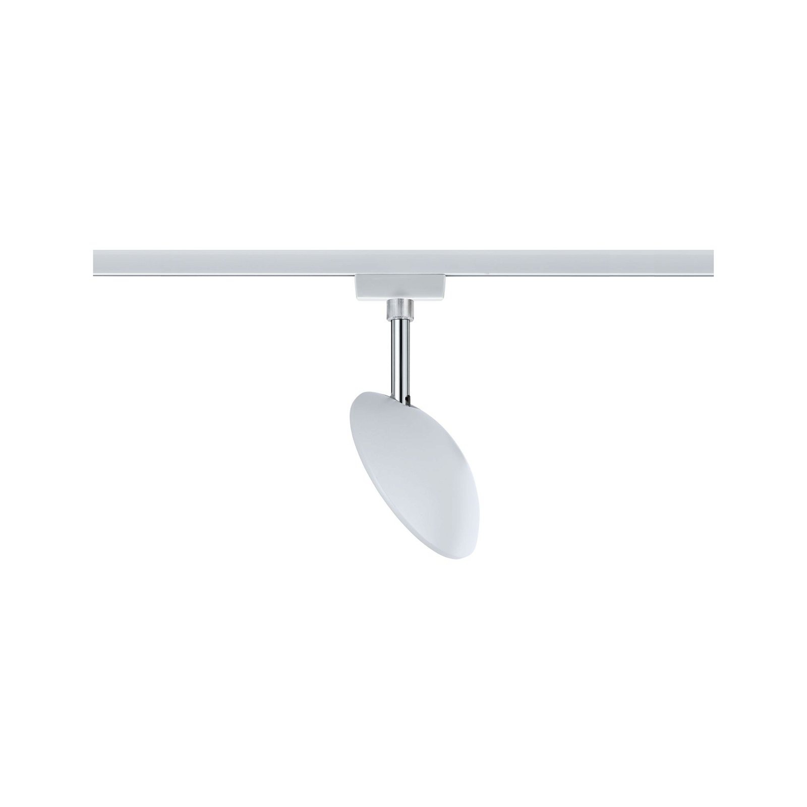 Paulmann Schienensystem-Leuchten »URail Schienenspot Sphere 493lm 7W 2700K 230V Chrom matt, Chrom«, Einzelspot, dimmbar