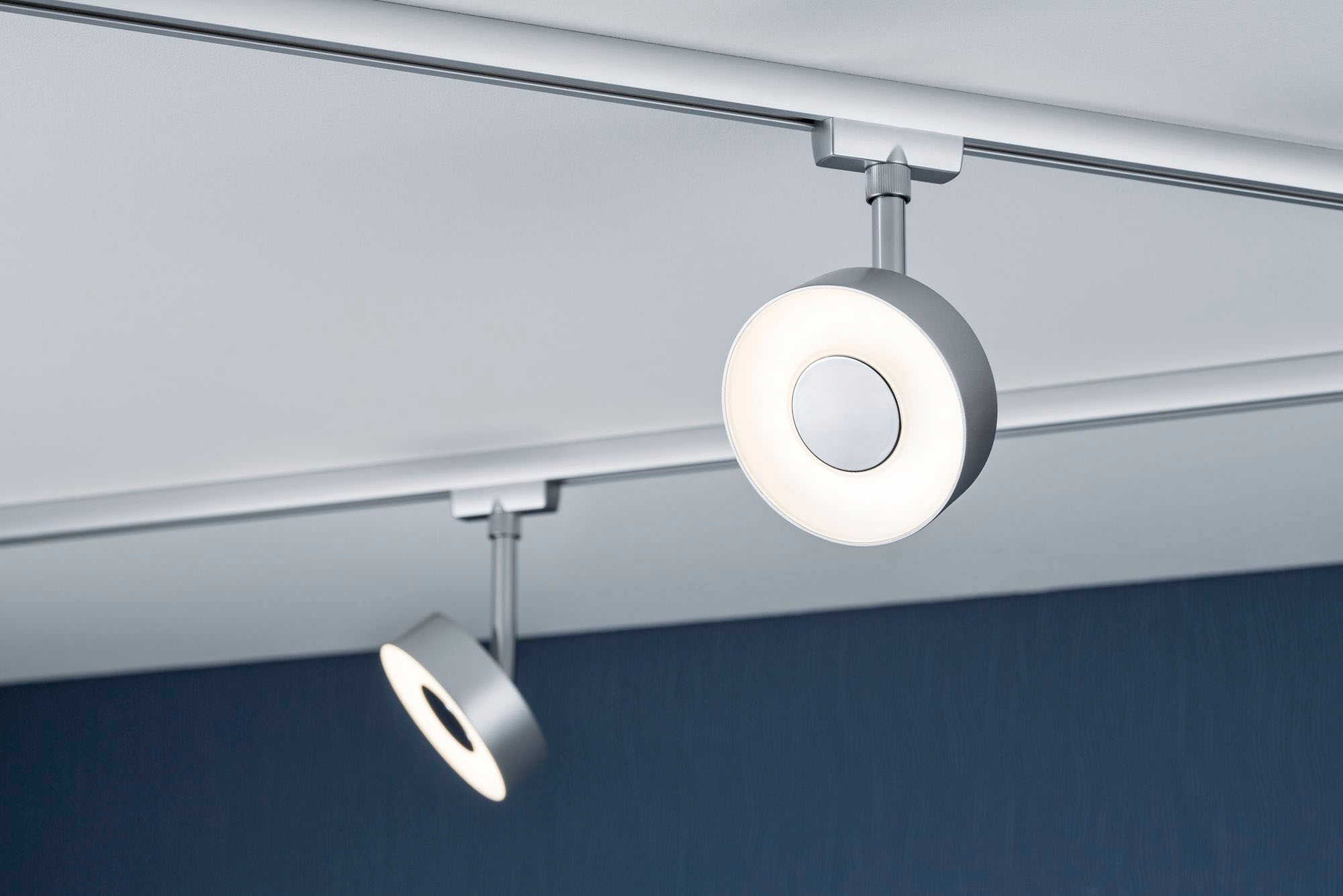 Paulmann Schienensystem-Leuchten »URail Spot Circle 1x5W 3000K 230V«, (1 tlg.), 3-Step-Dimmbar
