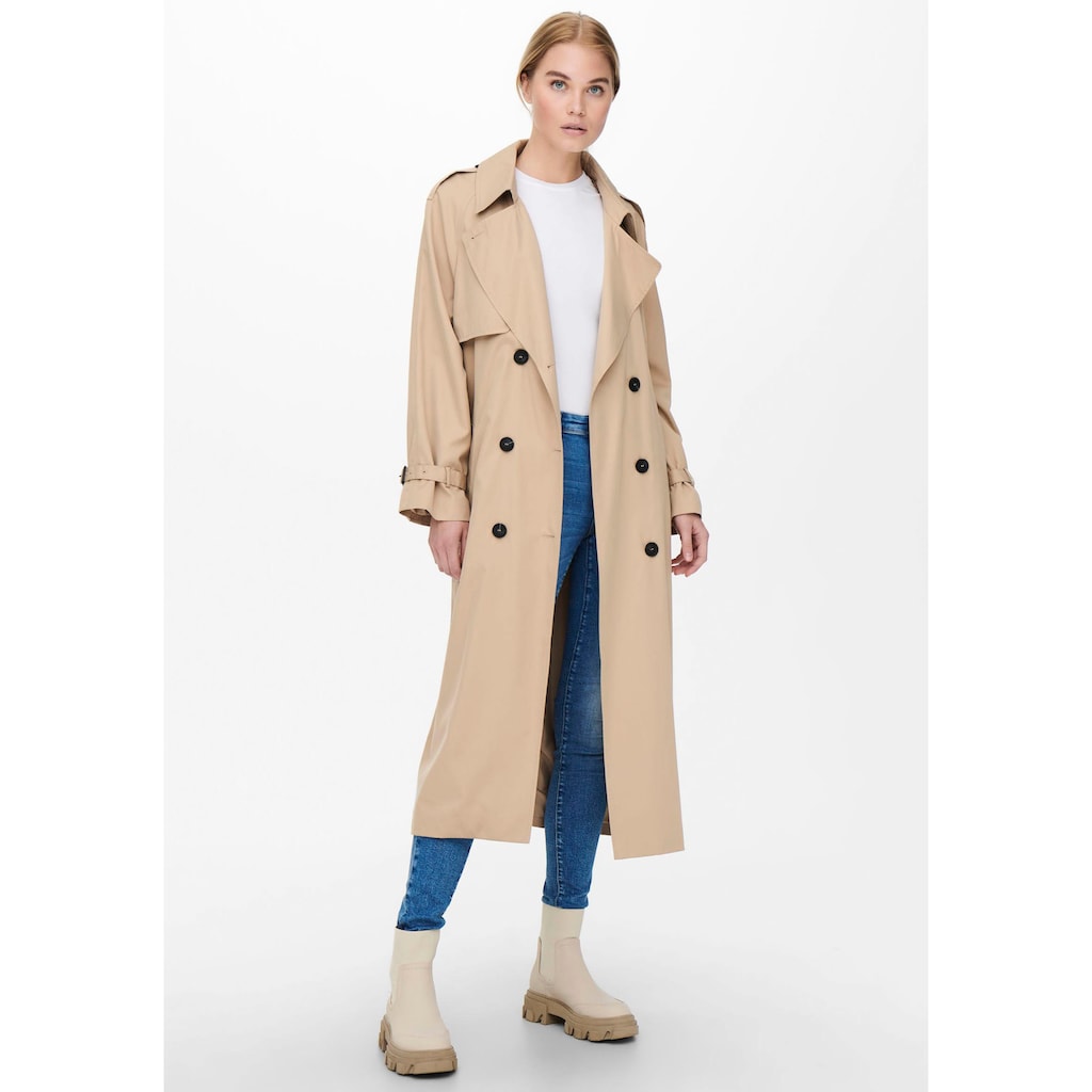 ONLY Trenchcoat »ONLCHLOE TRENCHCOAT DOUBLE B. OTW NOOS«