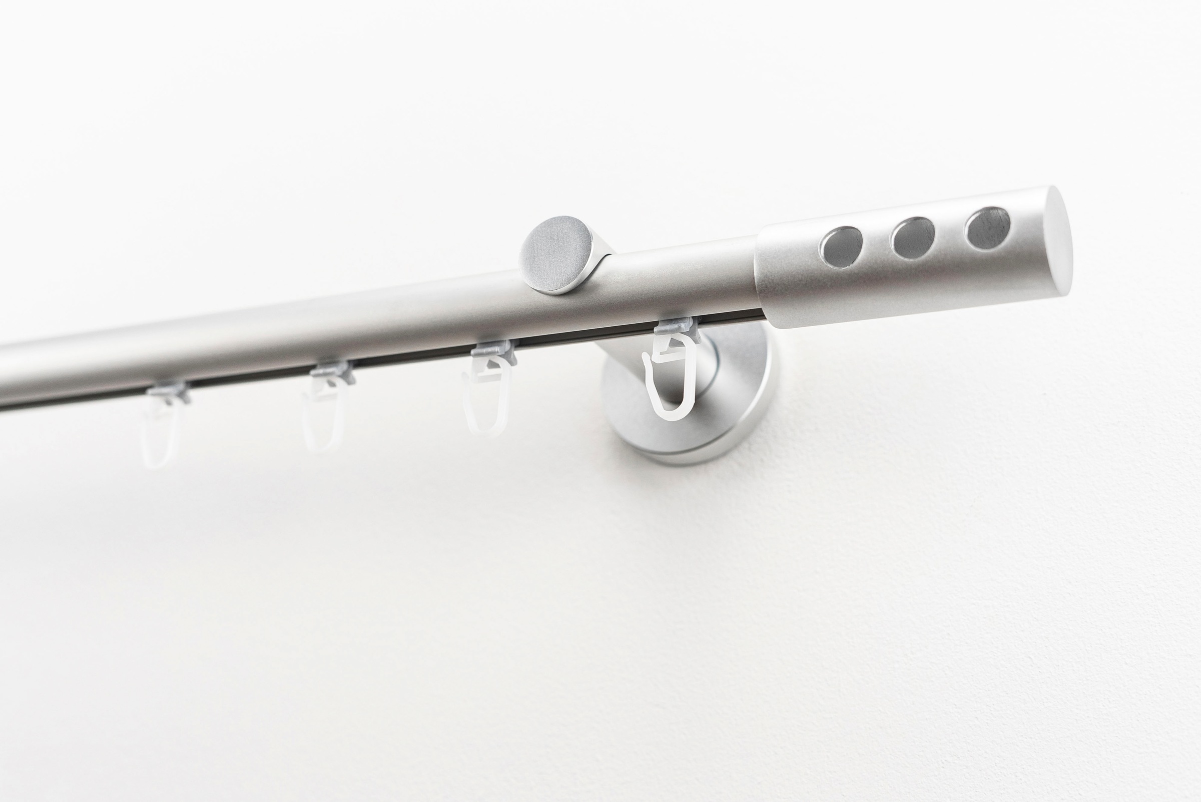 GARESA Gardinenstange "EASY" Ø 20 mm 1 läufig-läufig Wunschmaßlänge günstig online kaufen